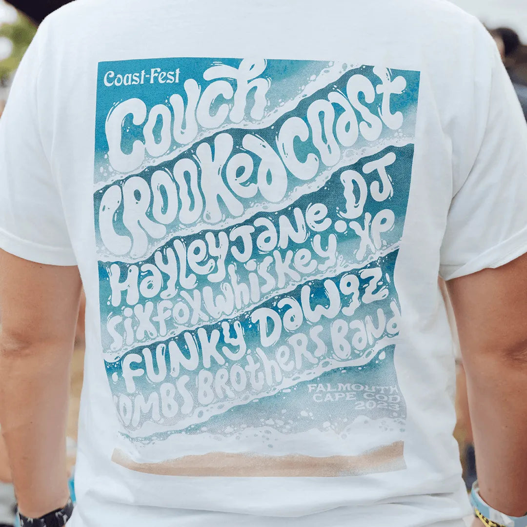 2023 Coast-Fest Waves Tee - Cape Clasp