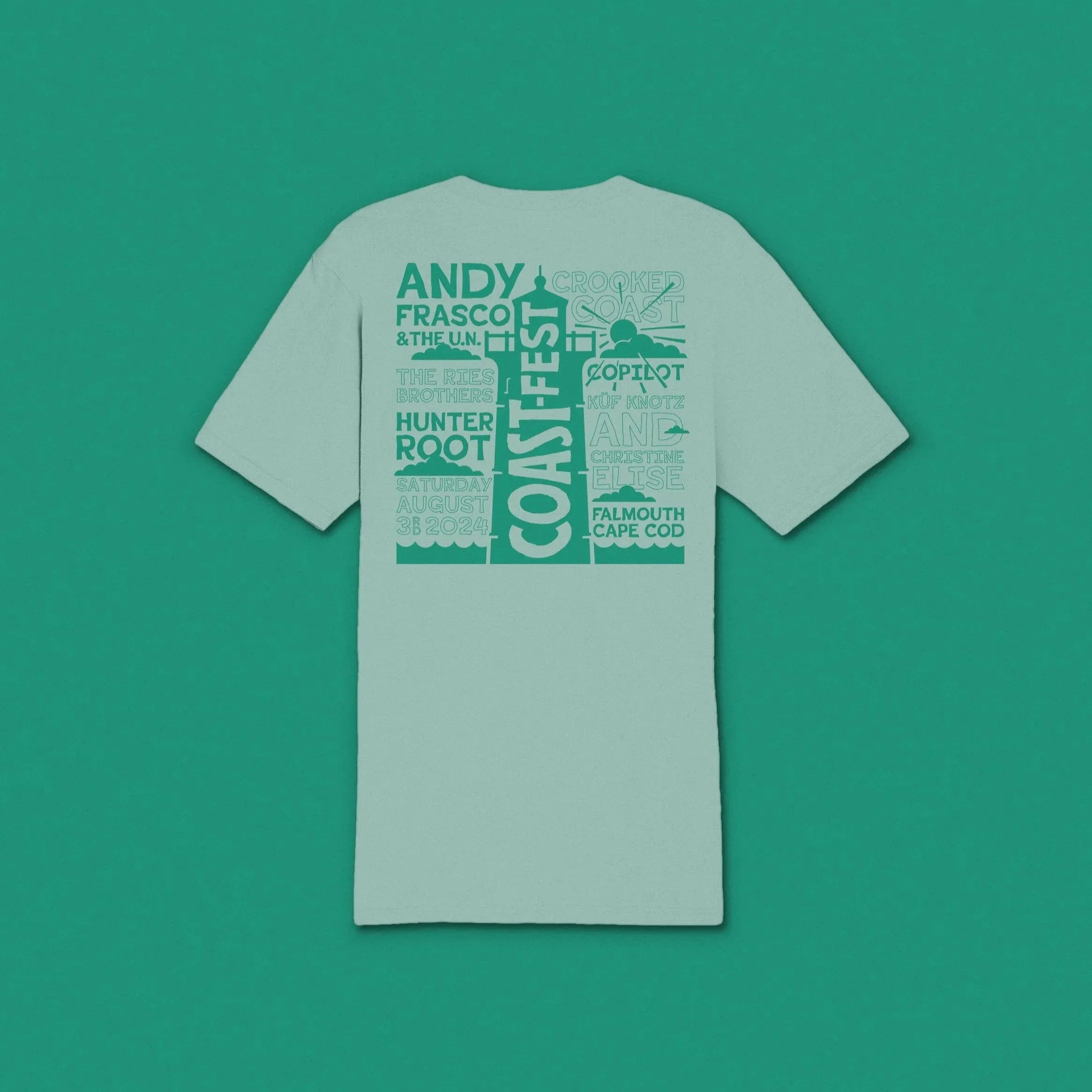 2024 Coast-Fest Lighthouse Tee - Cape Clasp