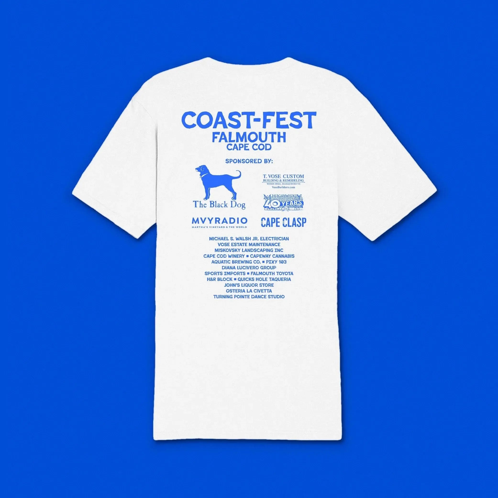 2024 Coast-Fest Sponsor Tee - Cape Clasp