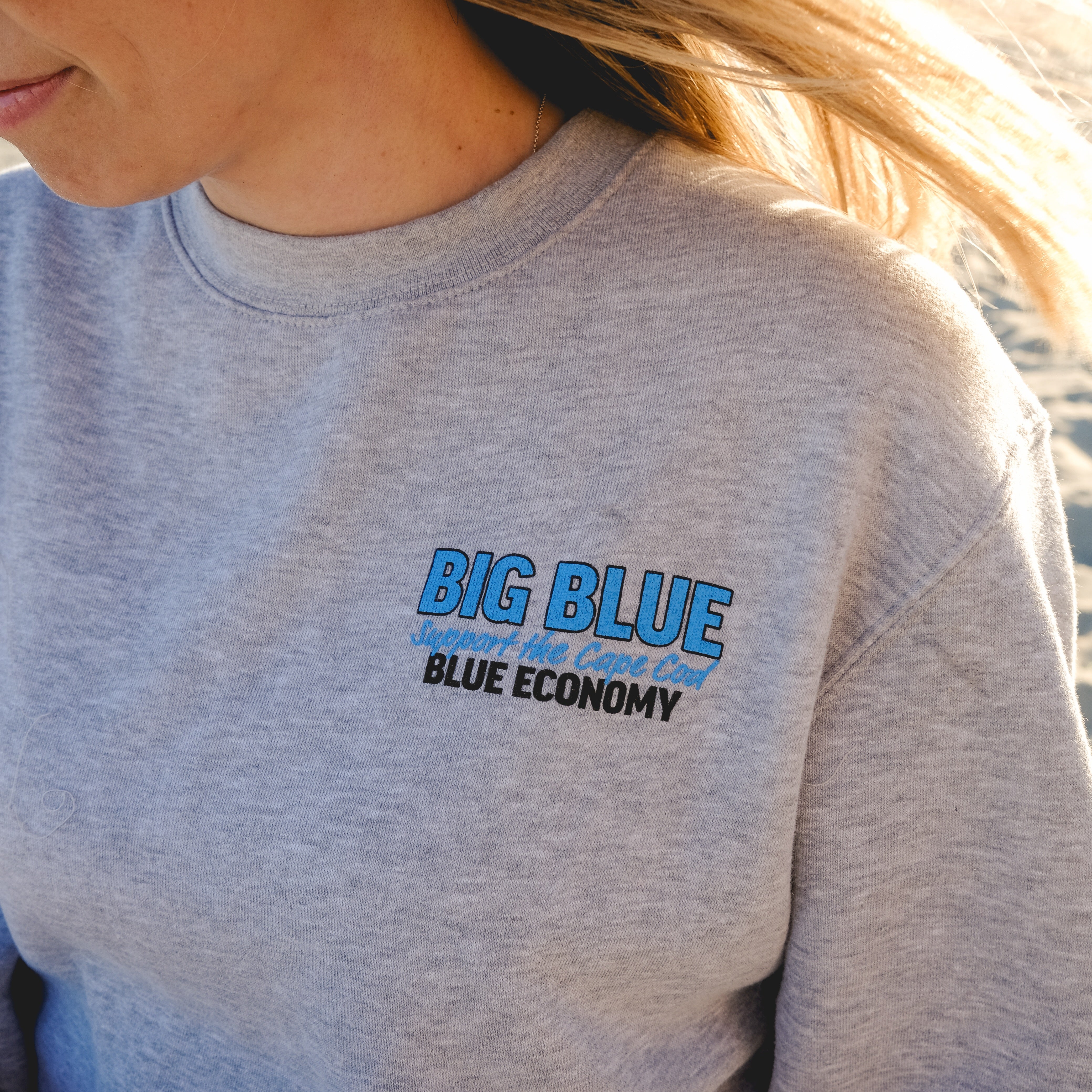 Big Blue Charter Crewneck