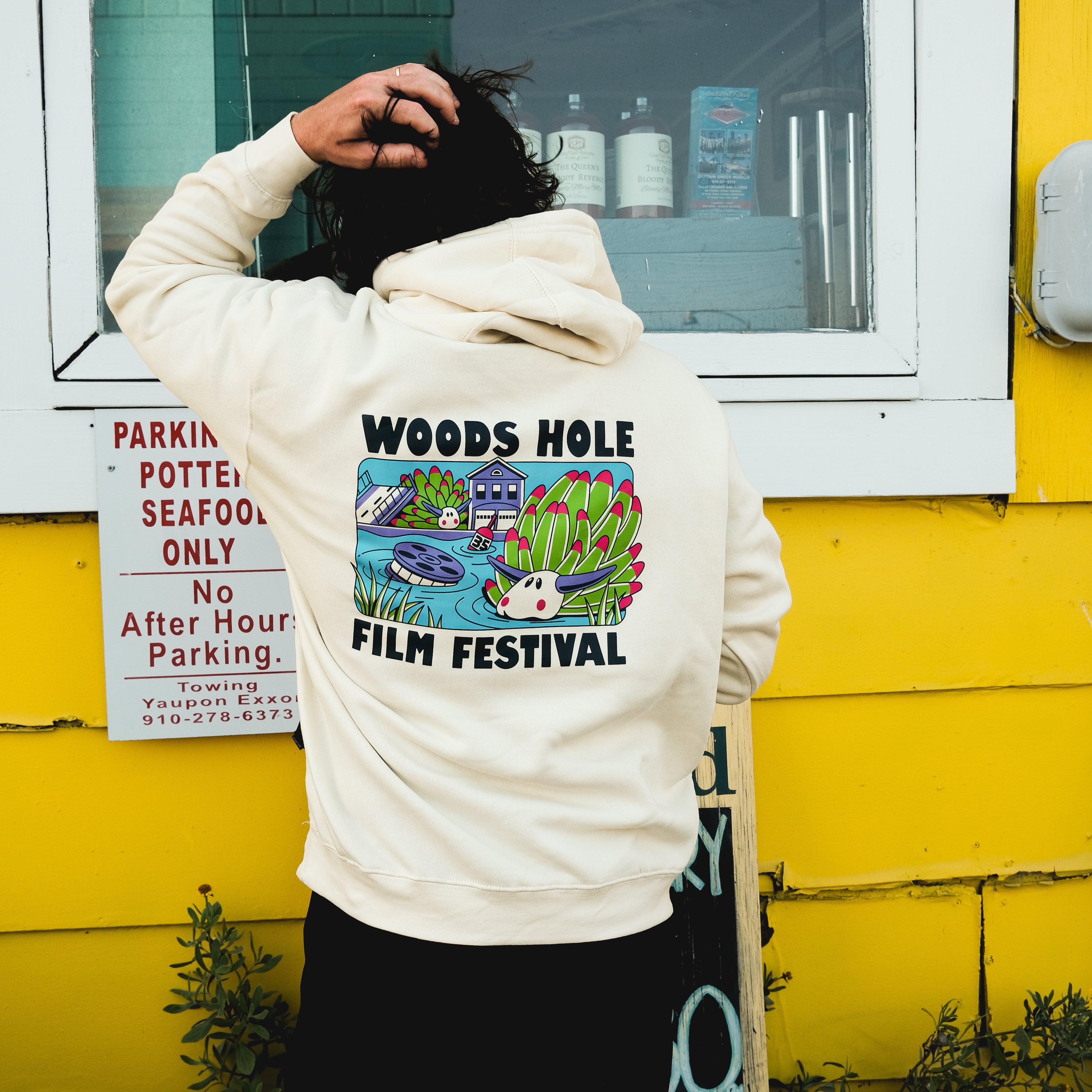 CC x WHFF Leaf Sheep Hoodie
