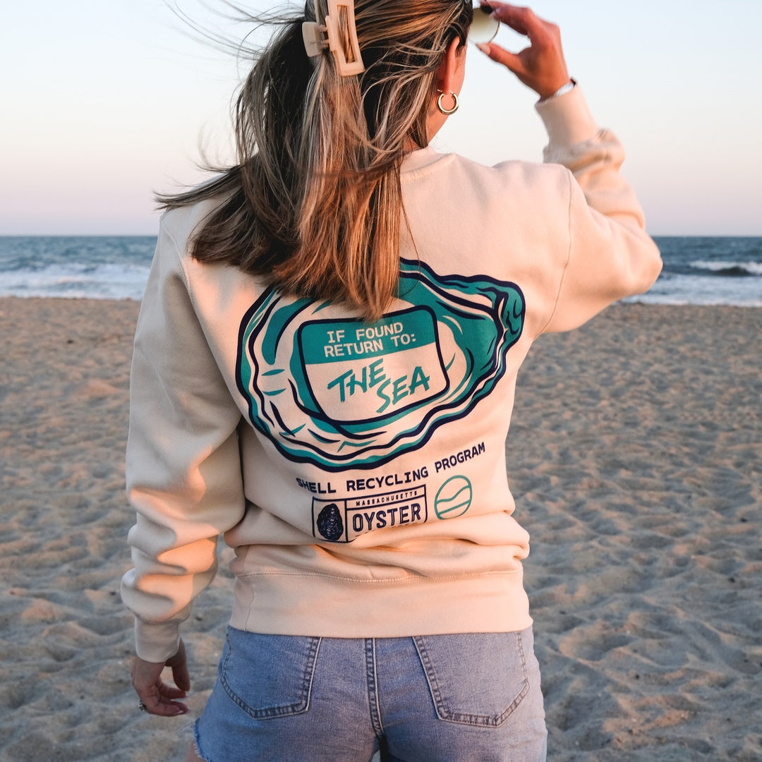 CC x MOP Shell Recycling Crewneck