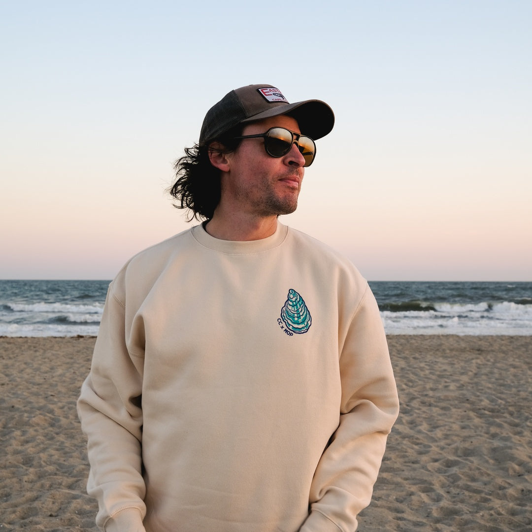 CC x MOP Shell Recycling Crewneck