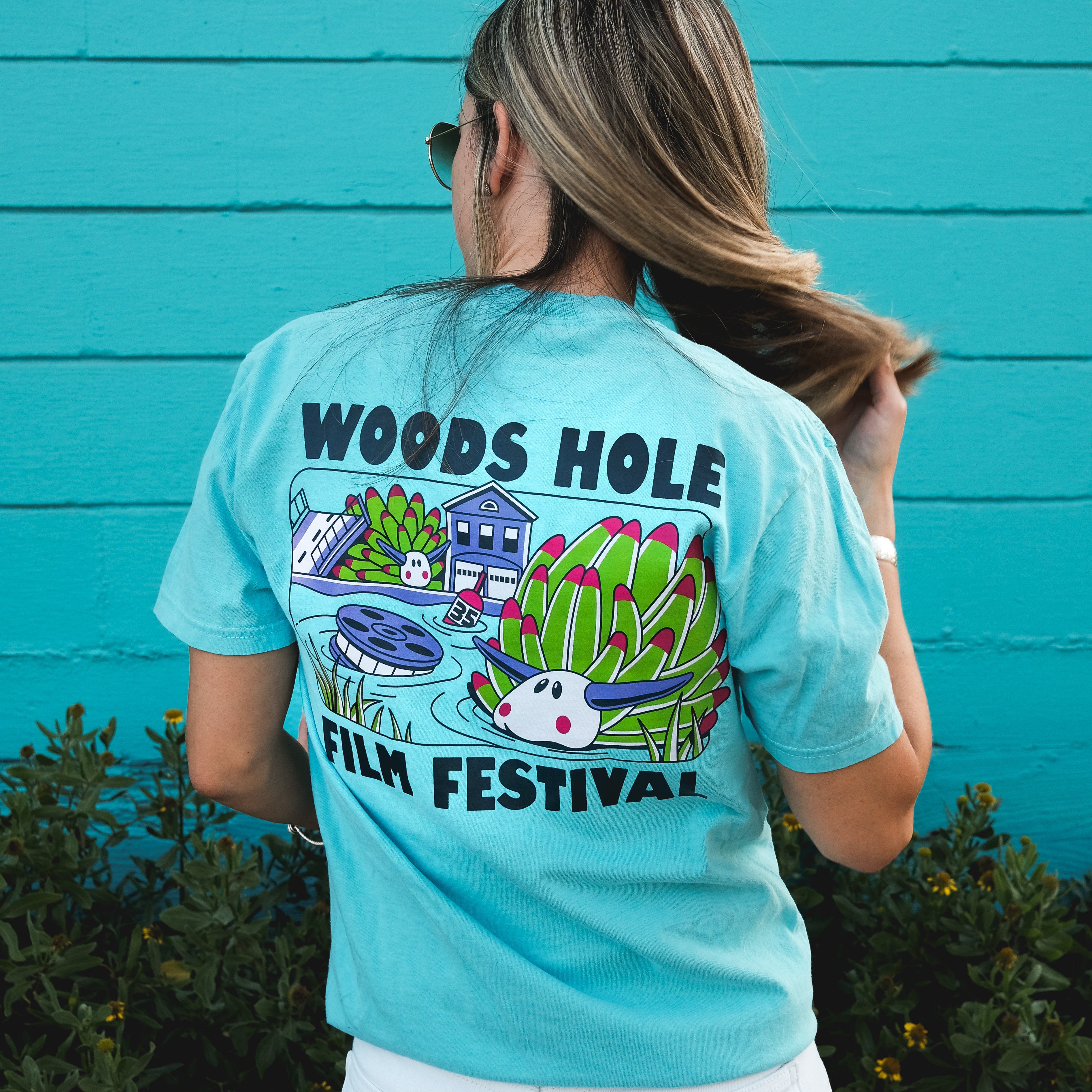 CC x WHFF Leaf Sheep Lagoon Tee