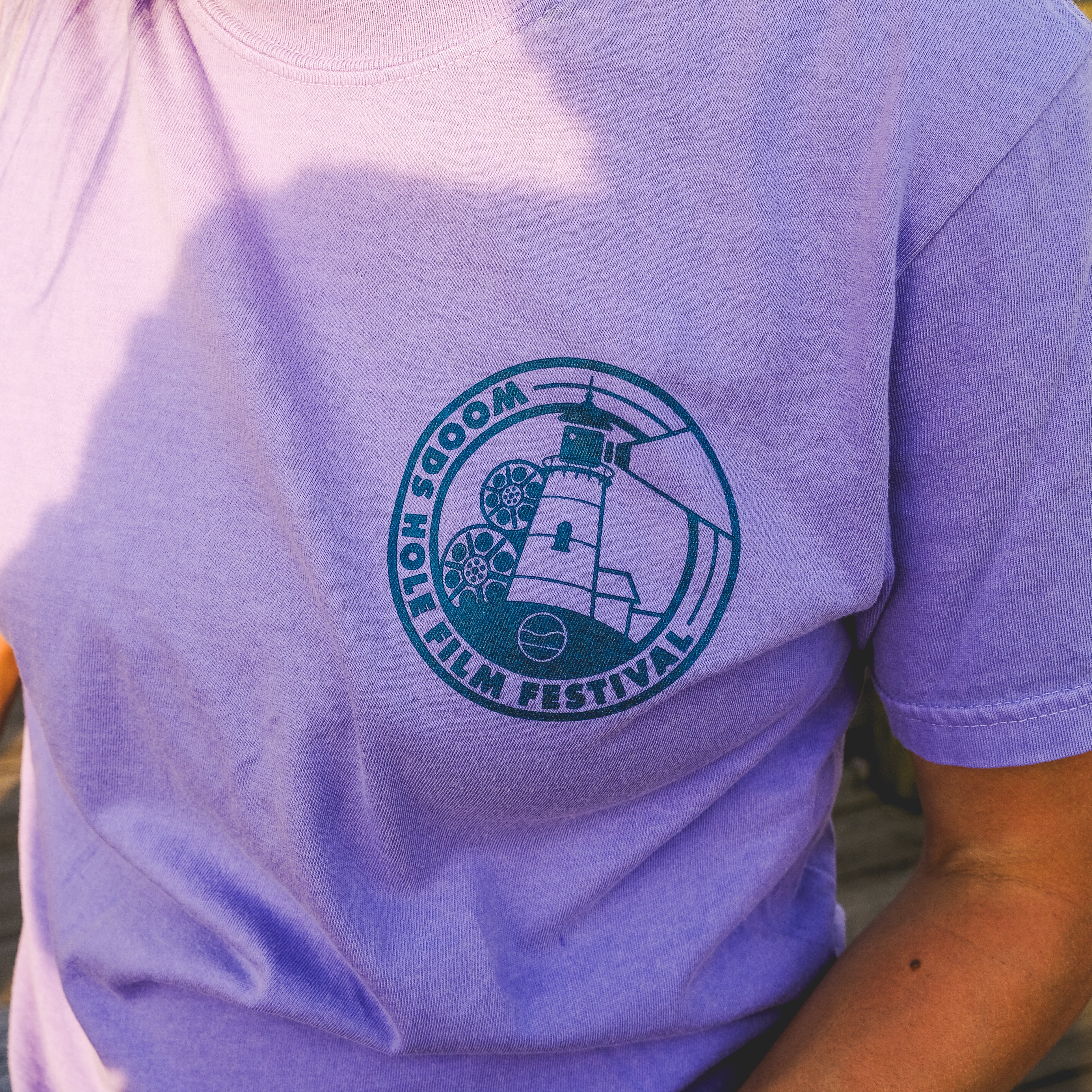 CC x WHFF Leaf Sheep Violet Tee