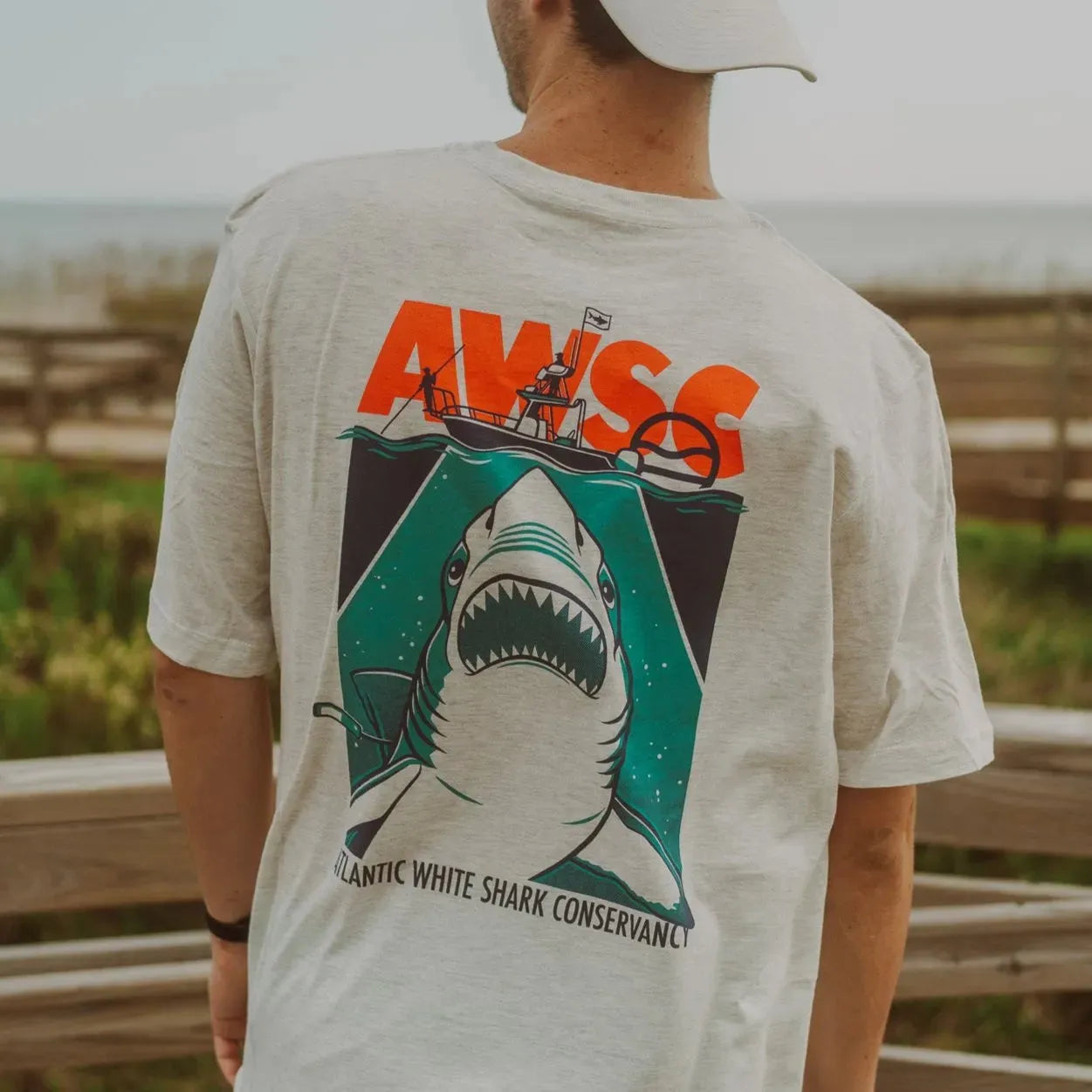 AWSC Shark Research Tee - Cape Clasp