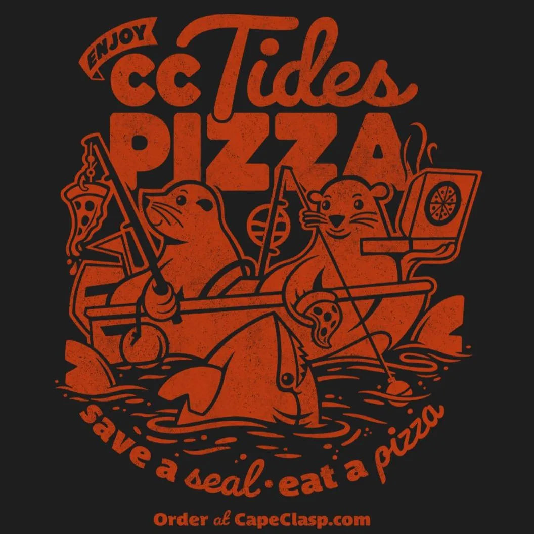 CC Tides Pizza Tee 5.0 - Cape Clasp