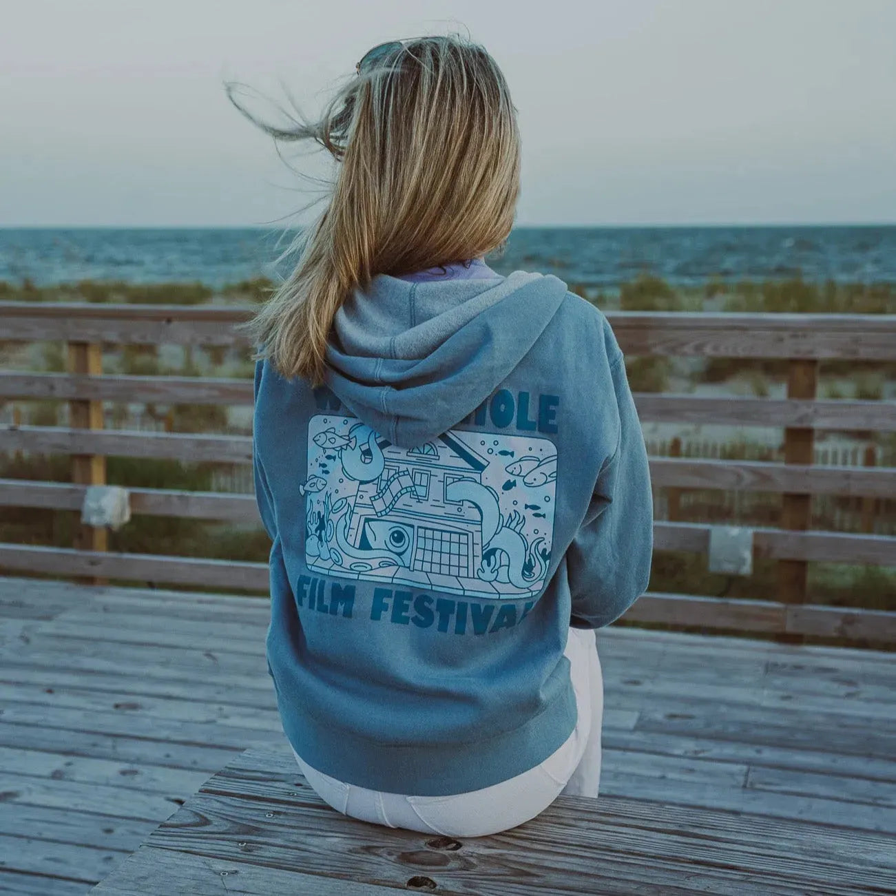 CC x WHFF Water World Zip Up - Cape Clasp