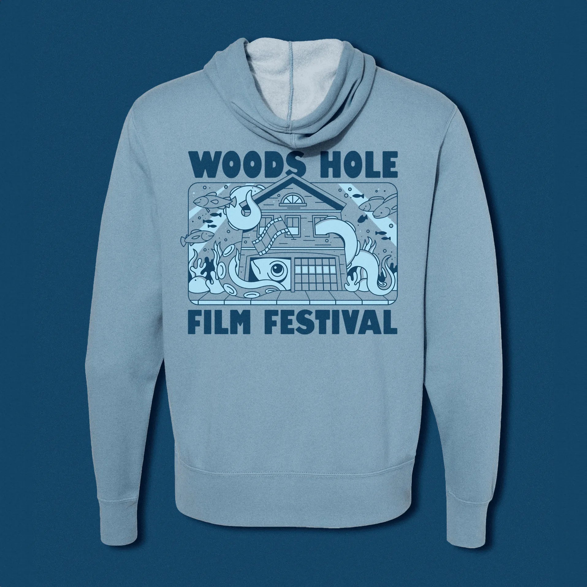 CC x WHFF Water World Zip Up - Cape Clasp