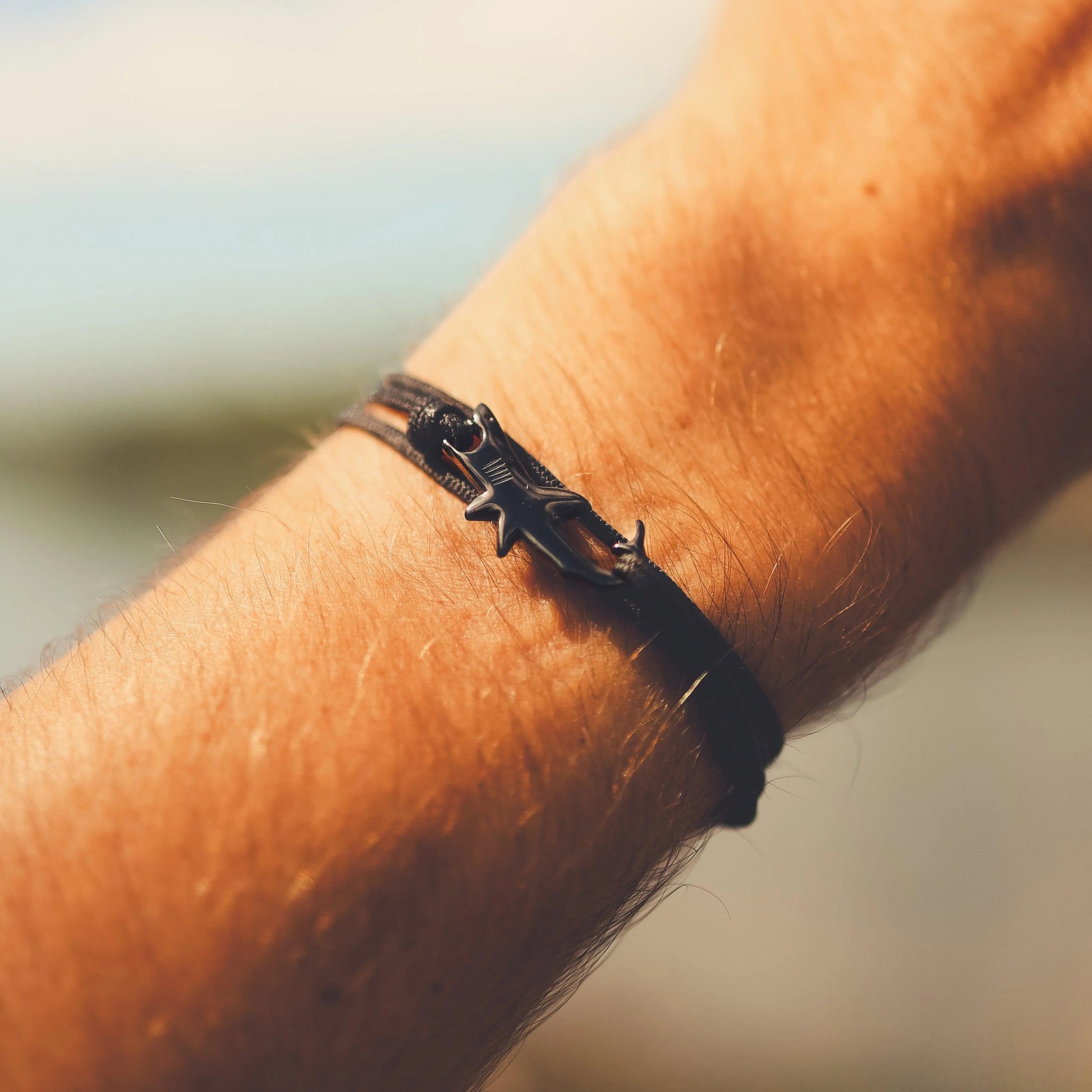 Great White Shark Bracelet (Deep Sea Edition) - Cape Clasp