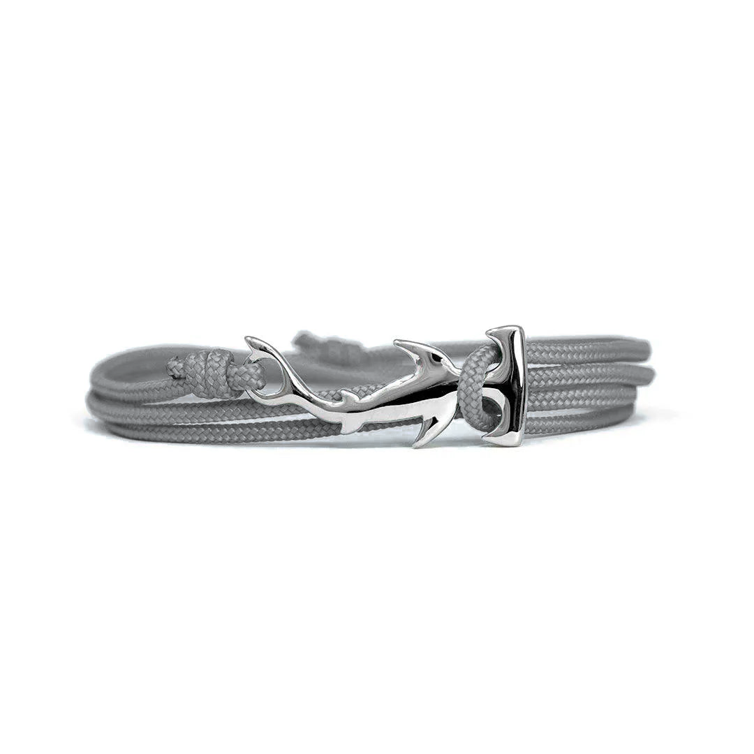 Hammerhead Shark Bracelet — Gray Gull — Silver