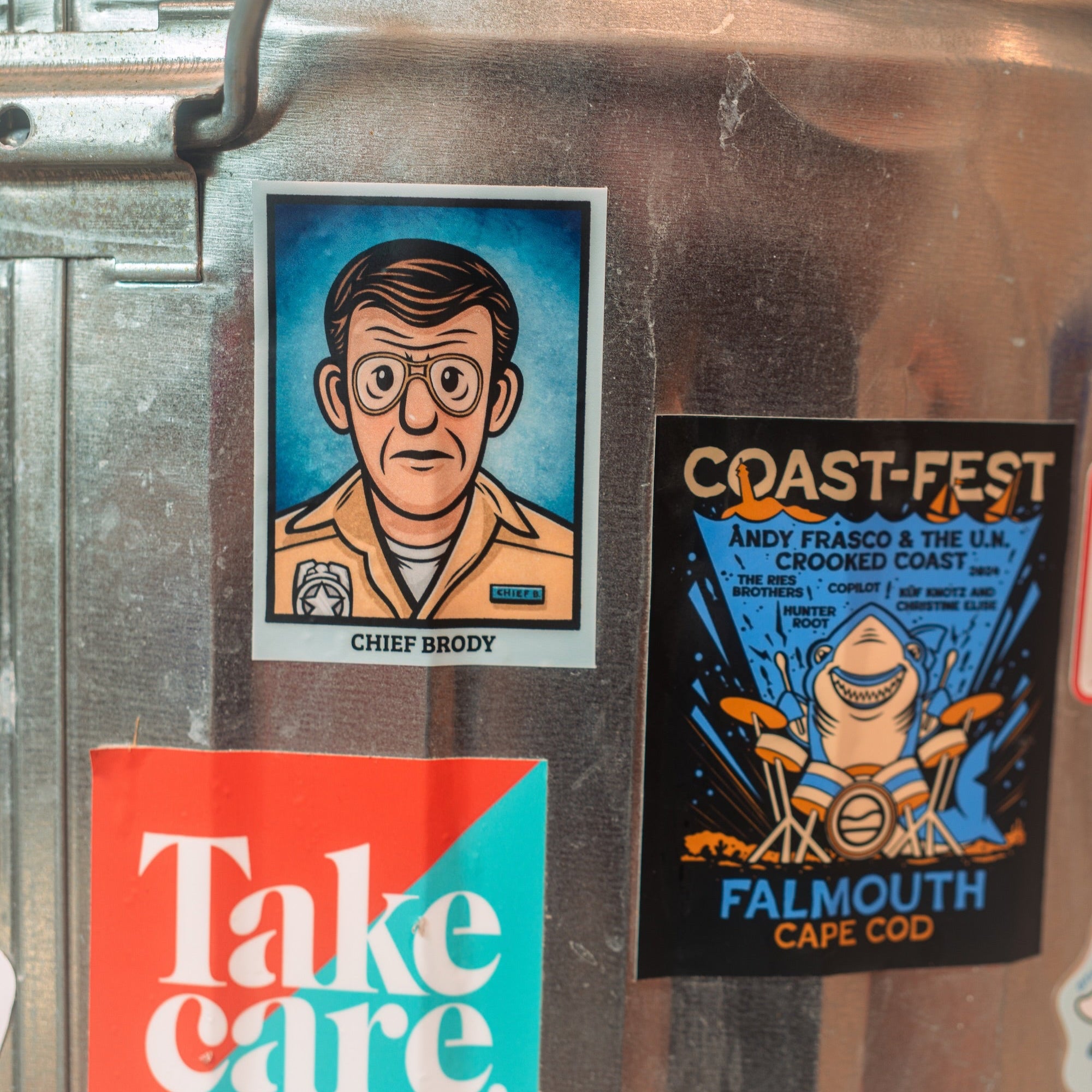 JAWS 50th Anniversary Sticker Sheet – Class of 1975 Edition