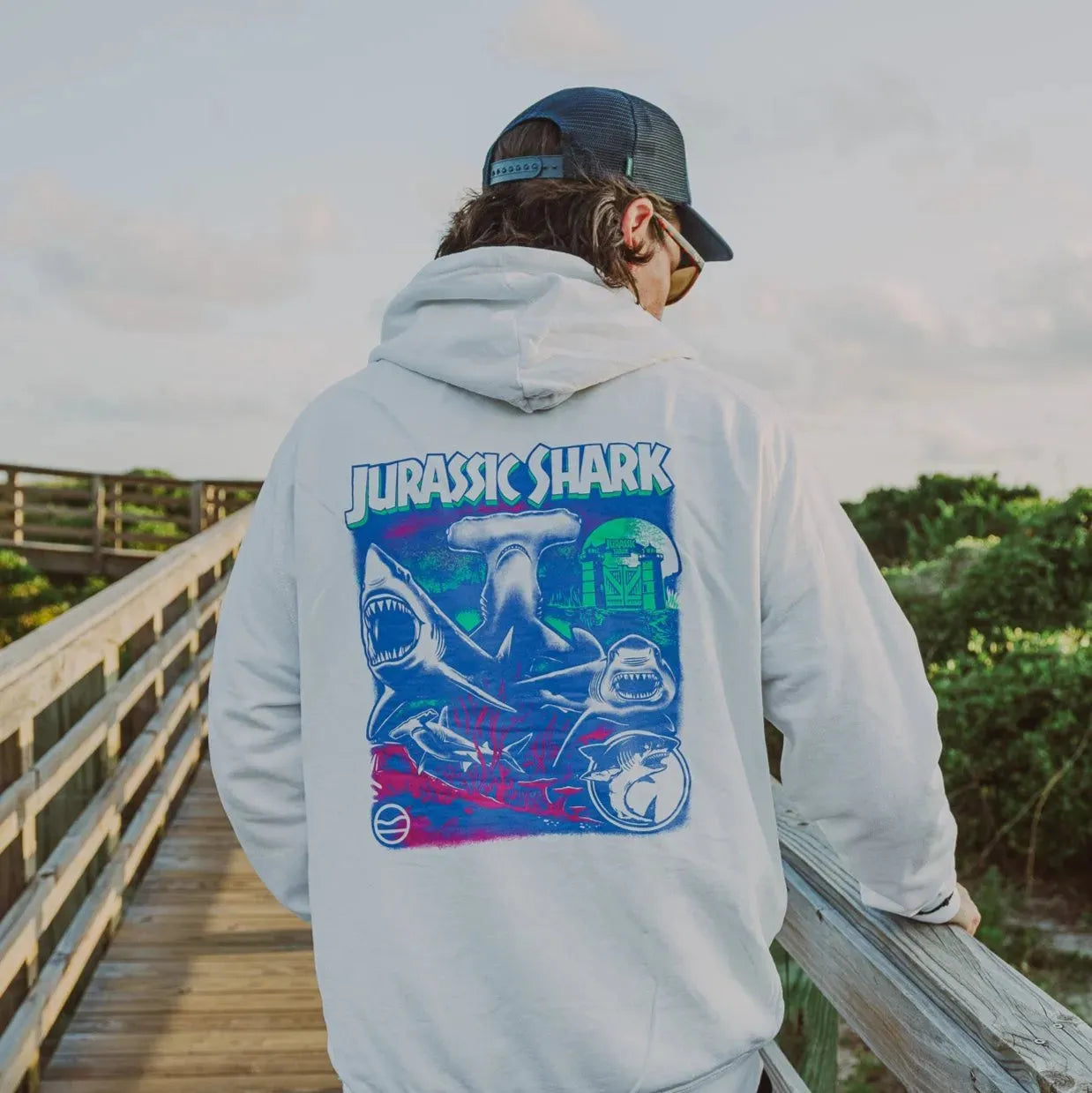 Jurassic Shark Hoodie 2.0 - Cape Clasp