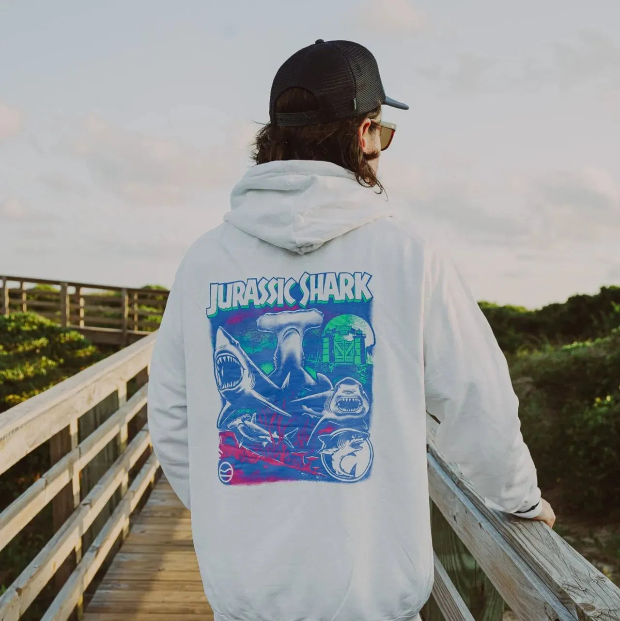 Jurassic Shark Hoodie 2.0 - Cape Clasp