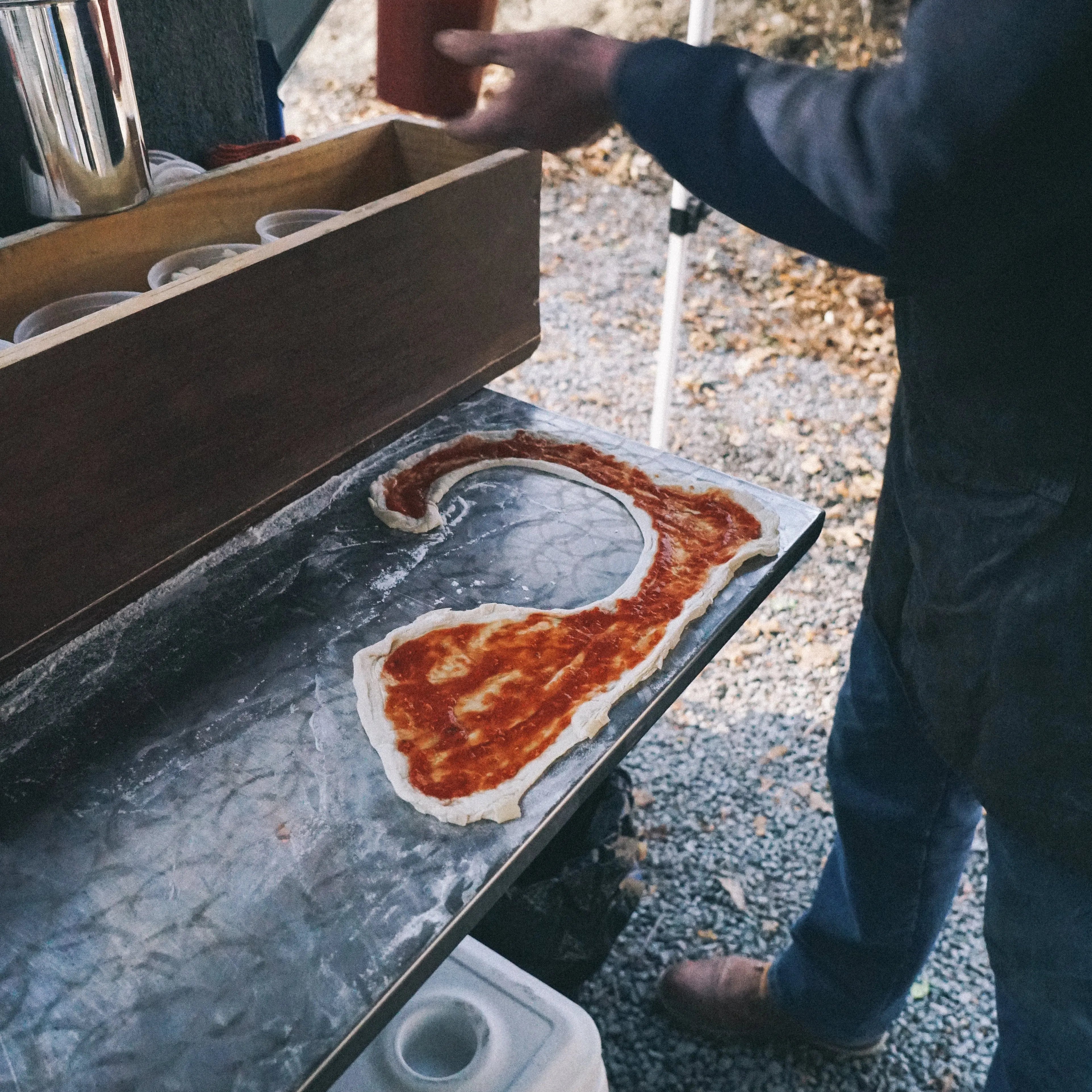 Cape Clasp Pizza Tee