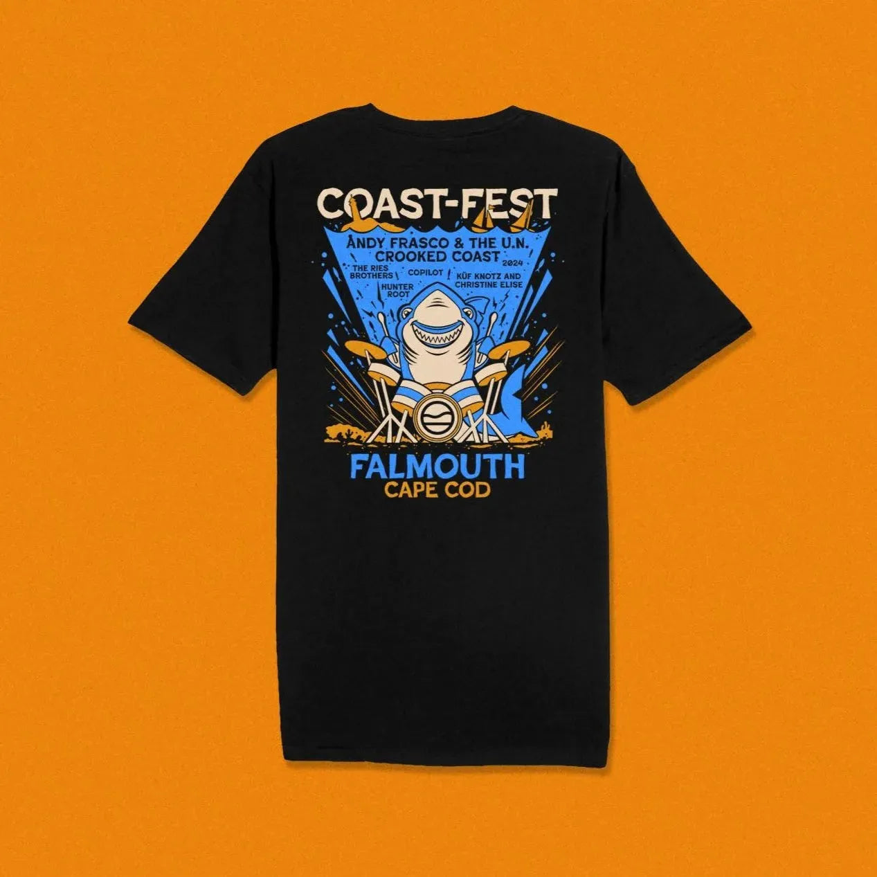 Shark & Roll Tee - Cape Clasp