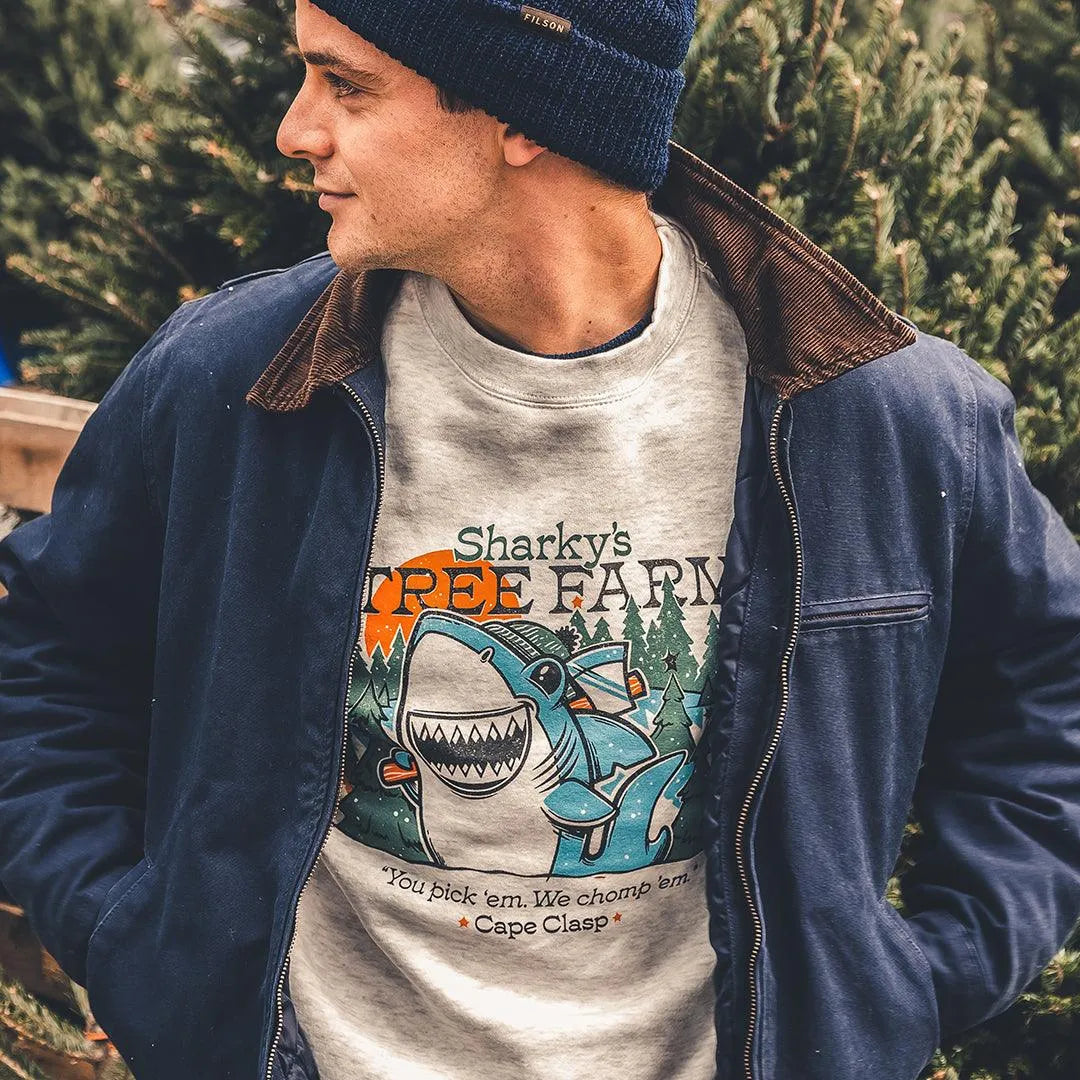 Sharky's Tree Farm Crewneck - Cape Clasp