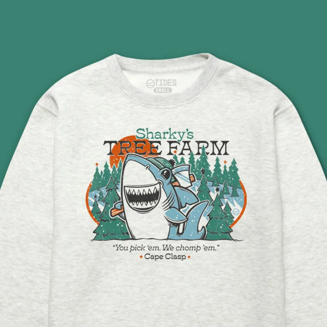 Sharky's Tree Farm Crewneck - Cape Clasp