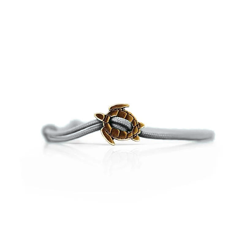 Turtle Bracelet — Gray Gull — Bronze