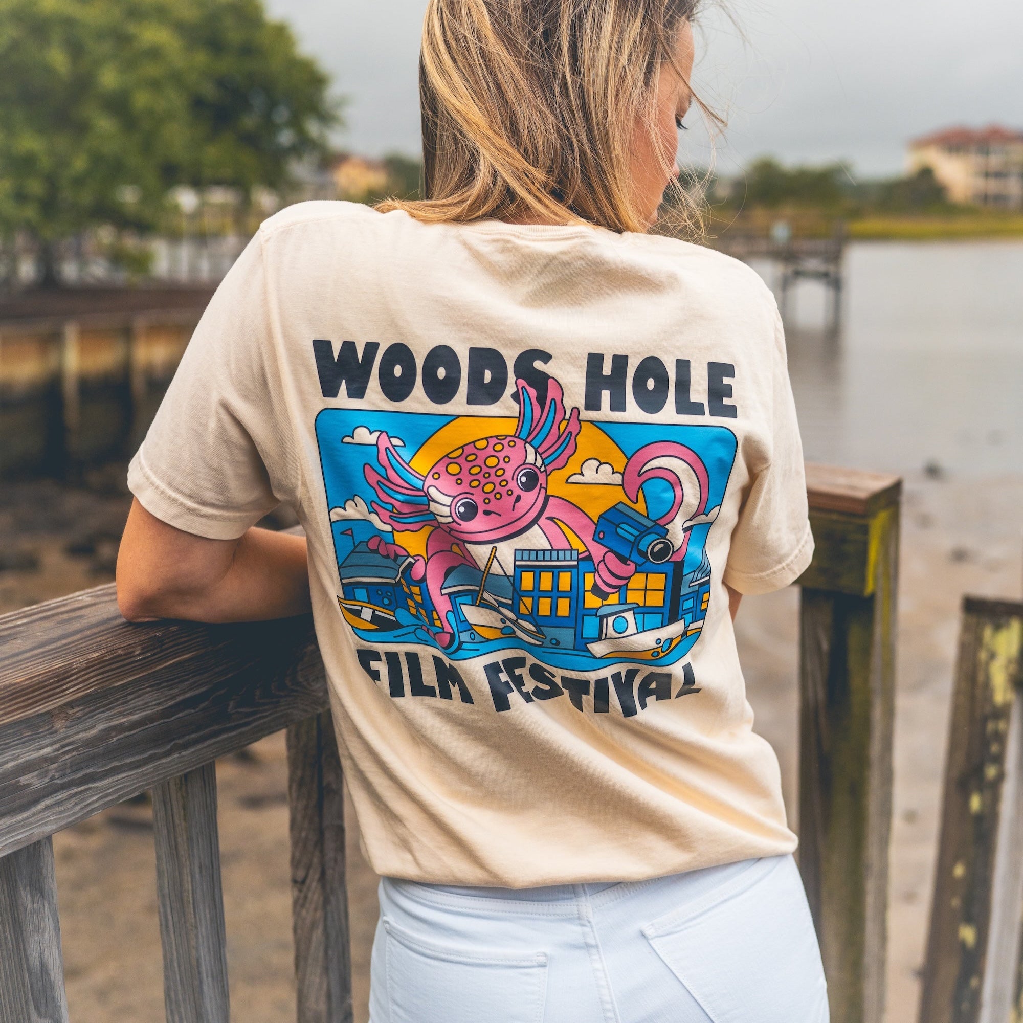 CC x WHFF Axolotl Ivory Tee