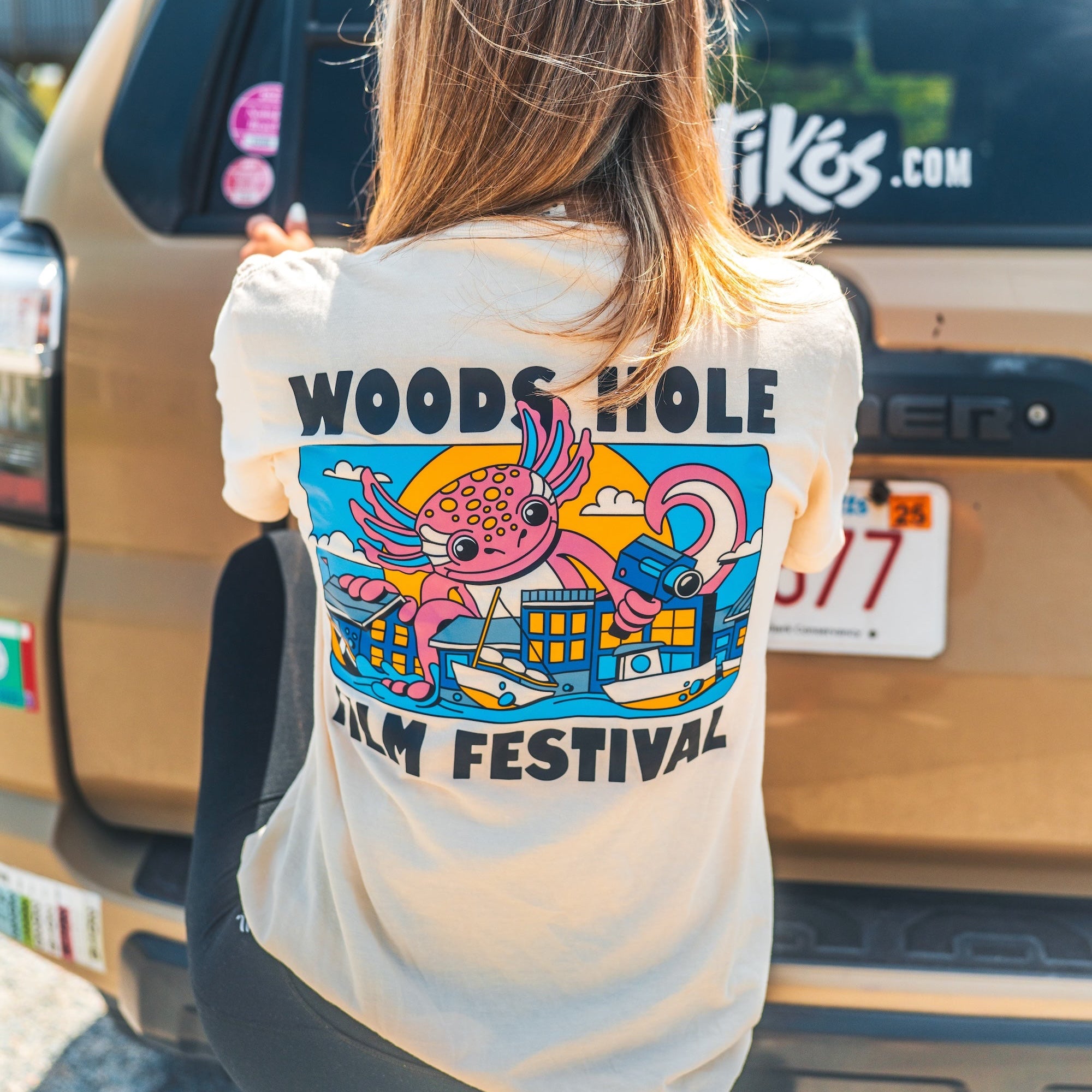 CC x WHFF Axolotl Ivory Tee