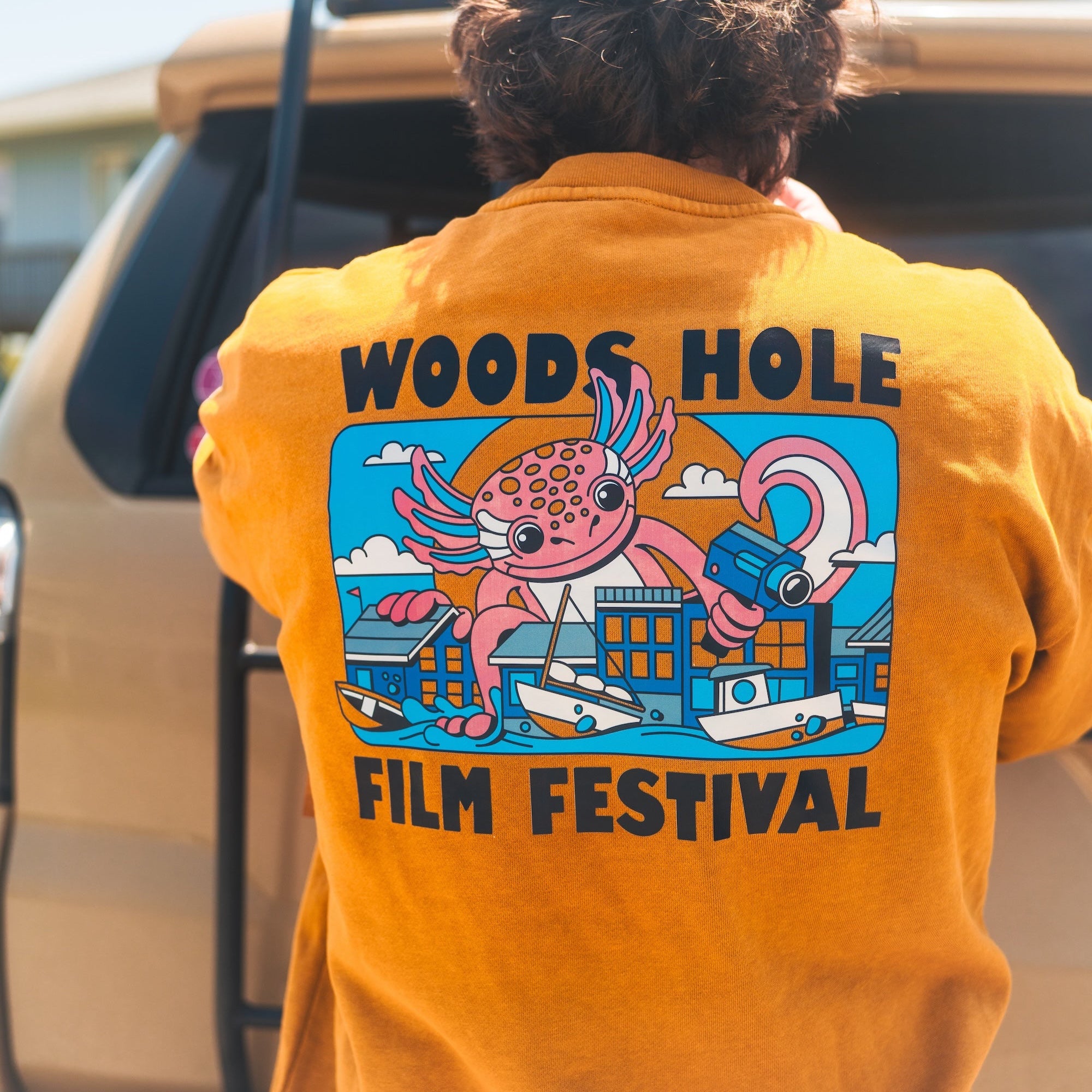 CC x WHFF Axolotl Crewneck