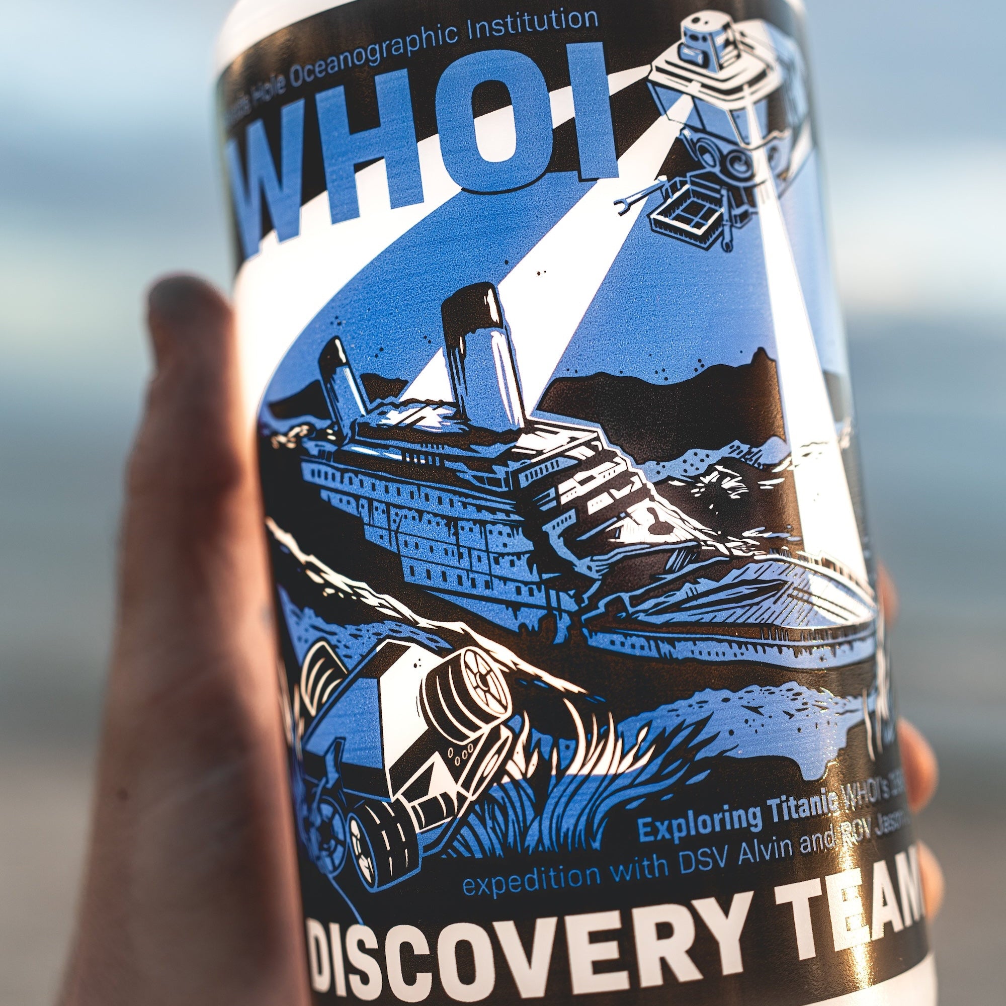 WHOI x CC Titanic Nalgene