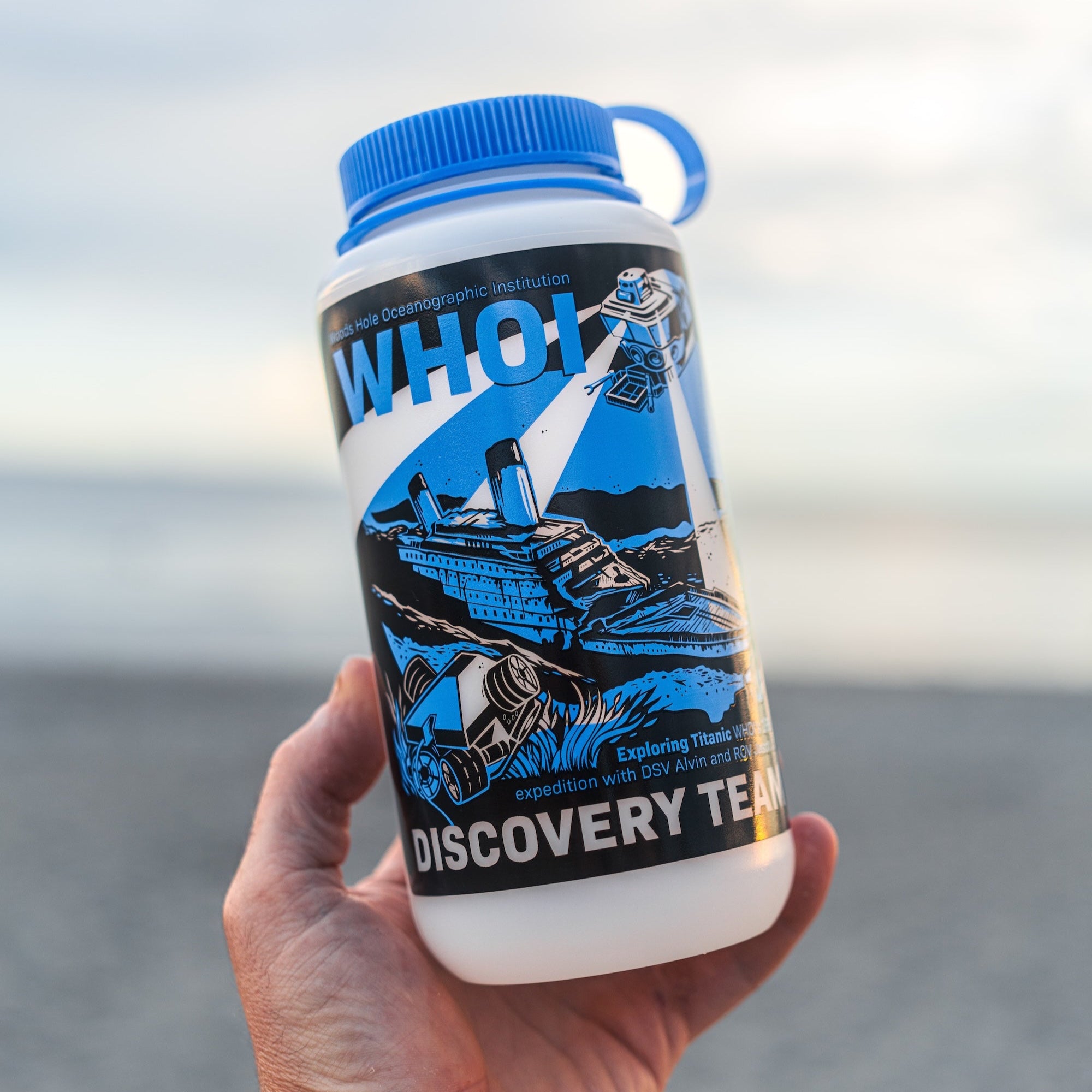WHOI x CC Titanic Nalgene