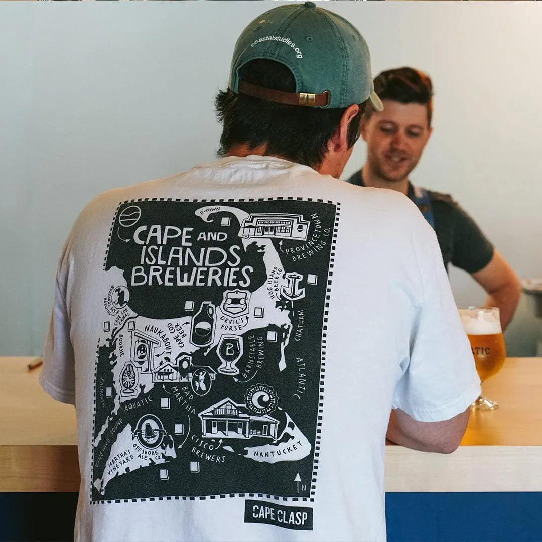 Cape Cod Brewery Passport Tee - Cape Clasp