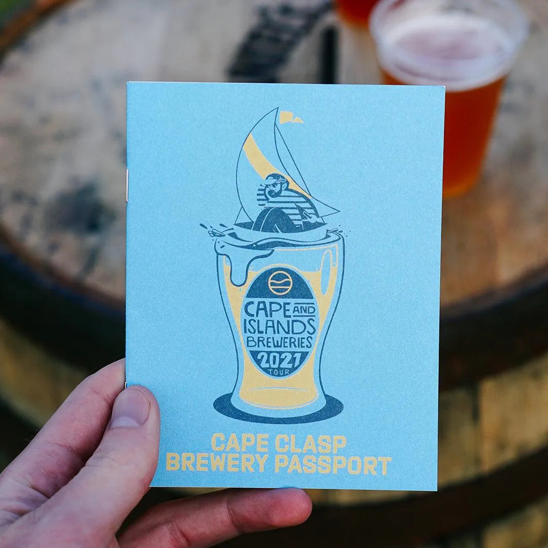 Cape Cod Brewery Passport Tee - Cape Clasp