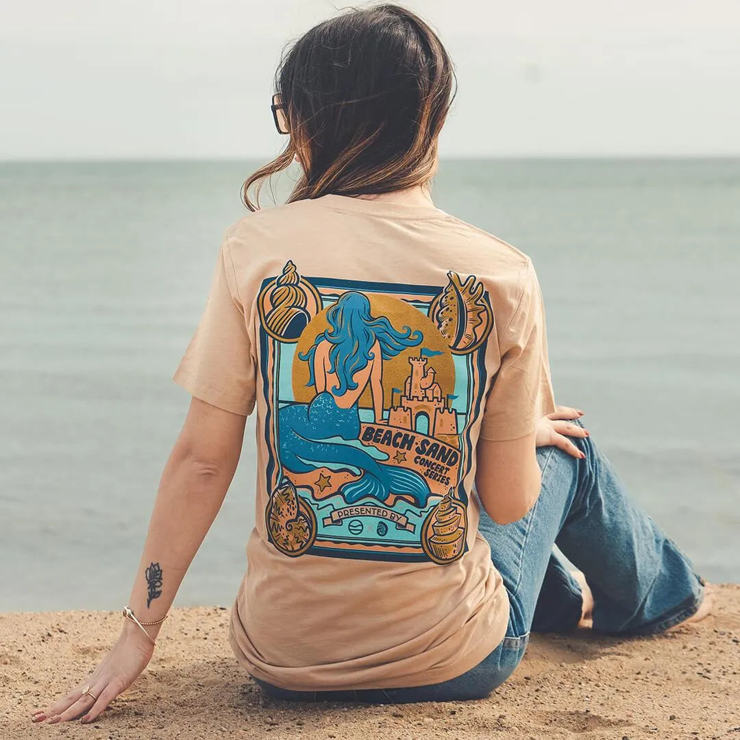CC x Dune Mermaid Concert Tee - Cape Clasp