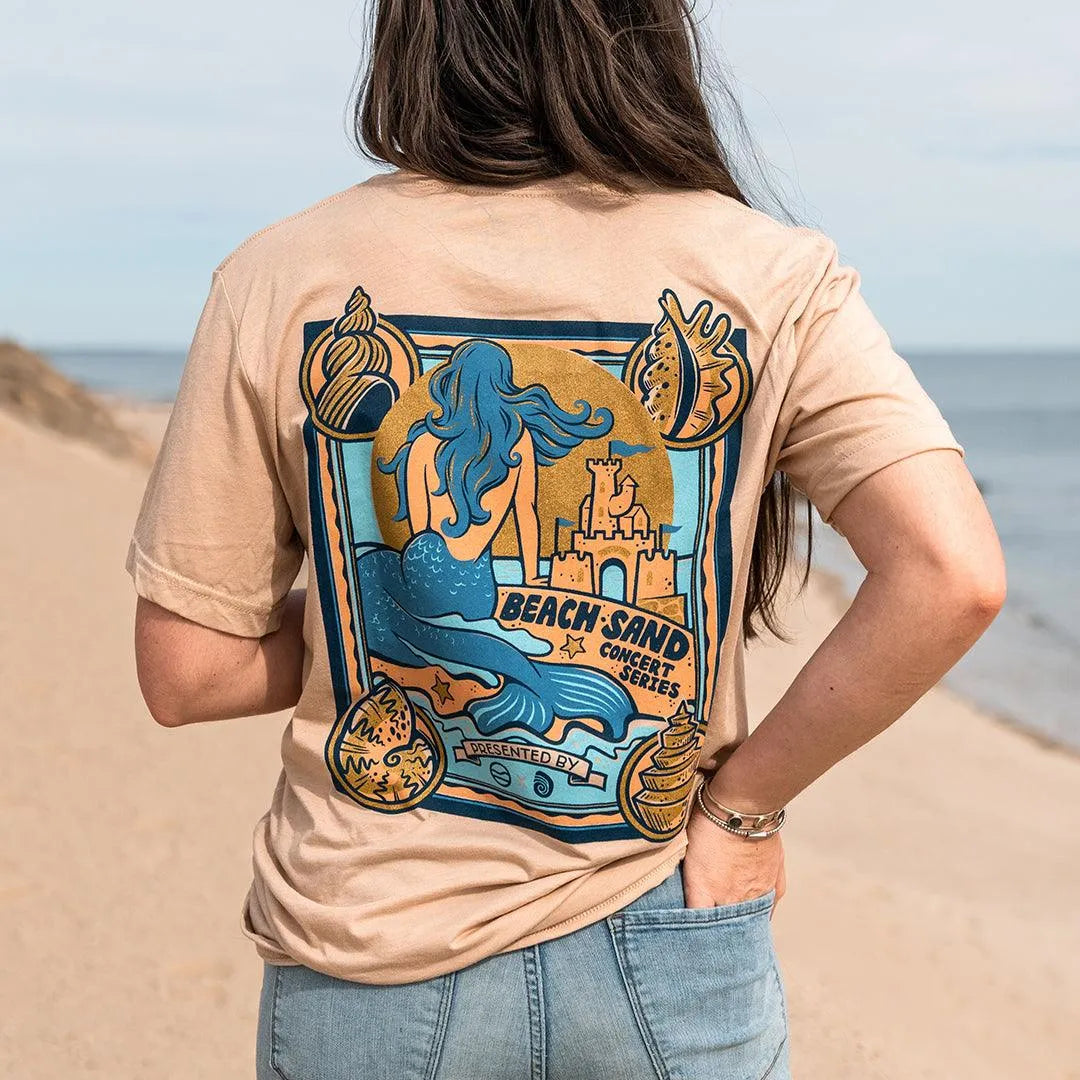 CC x Dune Mermaid Concert Tee - Cape Clasp