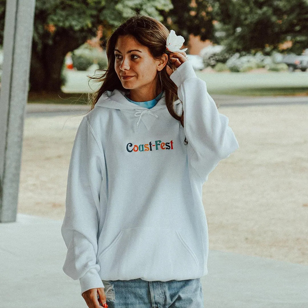 Coast-Fest Embroidered Hoodie - Cape Clasp