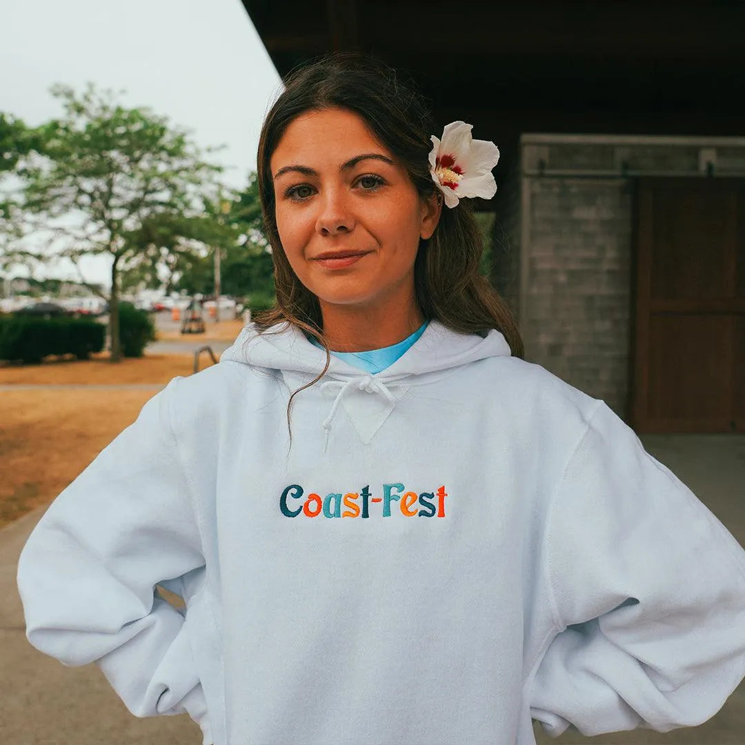 Coast-Fest Embroidered Hoodie - Cape Clasp