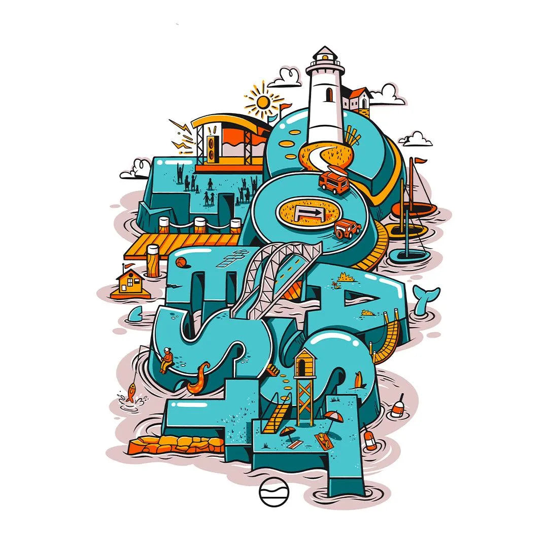 Coast-Fest Embroidered Hoodie - Cape Clasp