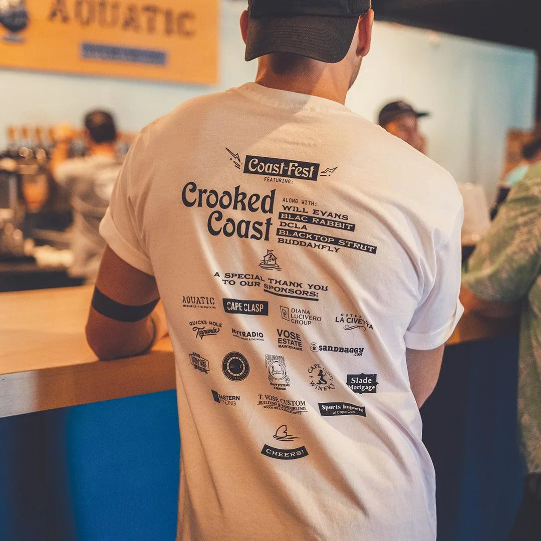 Coast-Fest Sponsor Tee - Cape Clasp