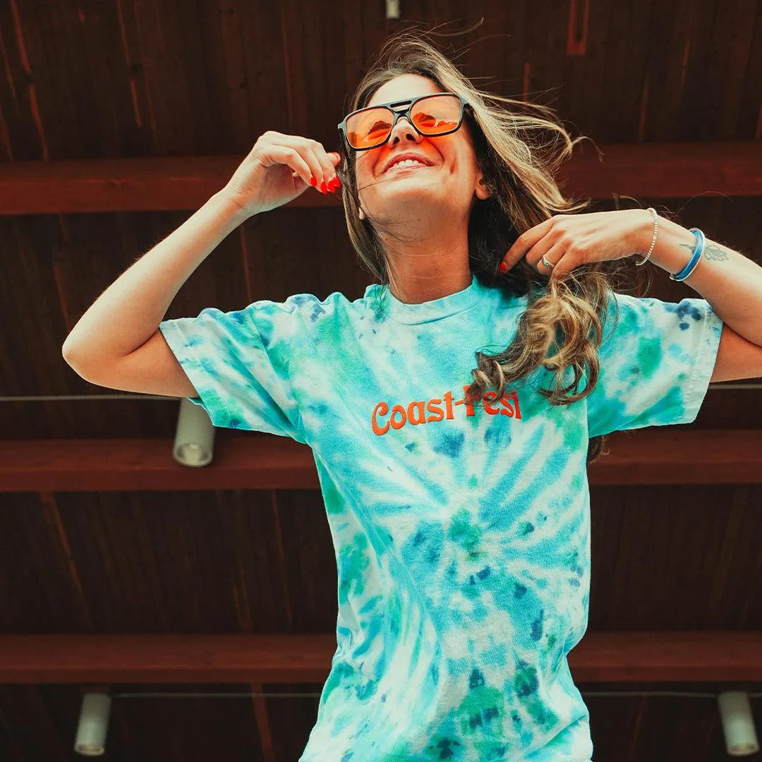 Coast-Fest Tie Dye Tee - Cape Clasp