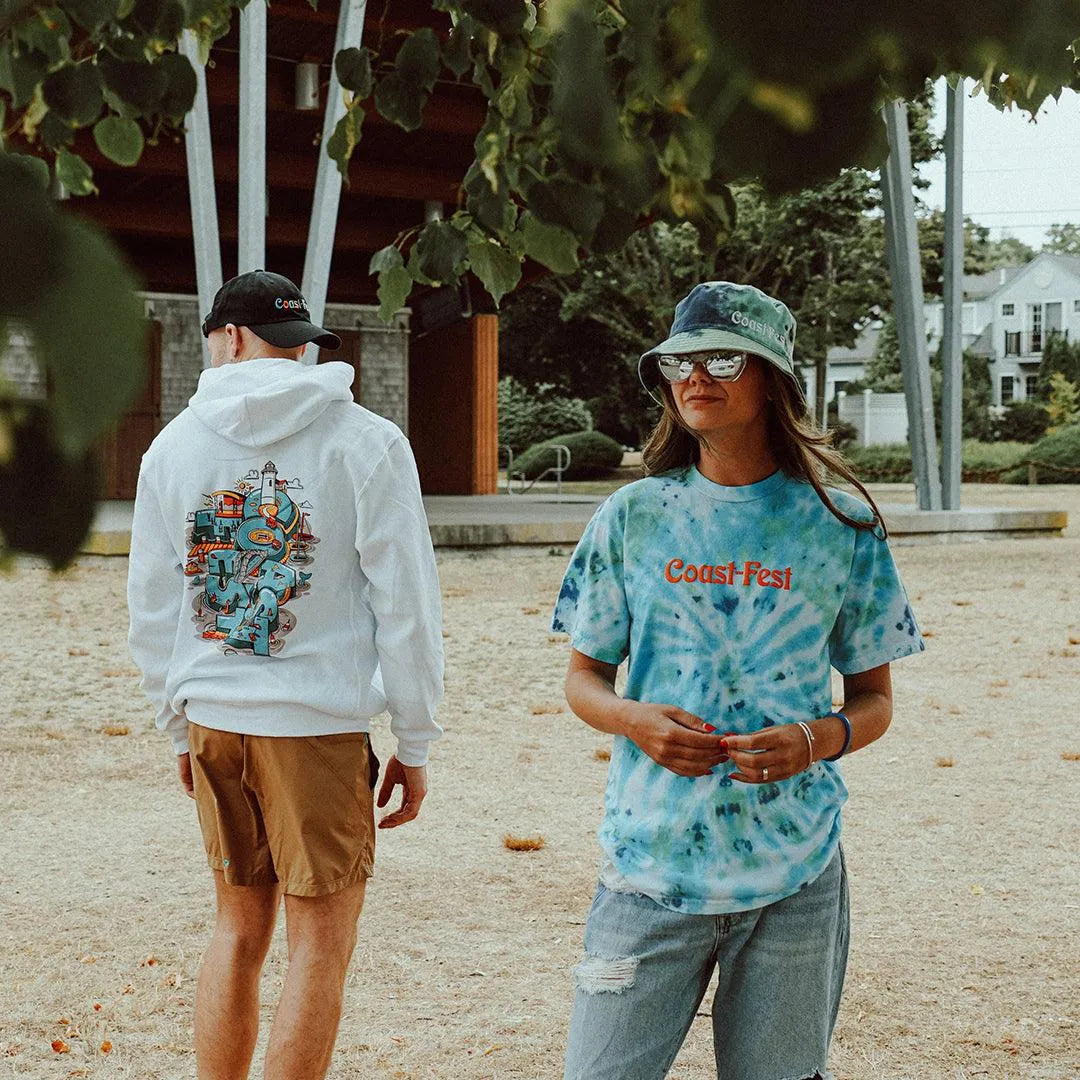 Coast-Fest Tie Dye Tee - Cape Clasp