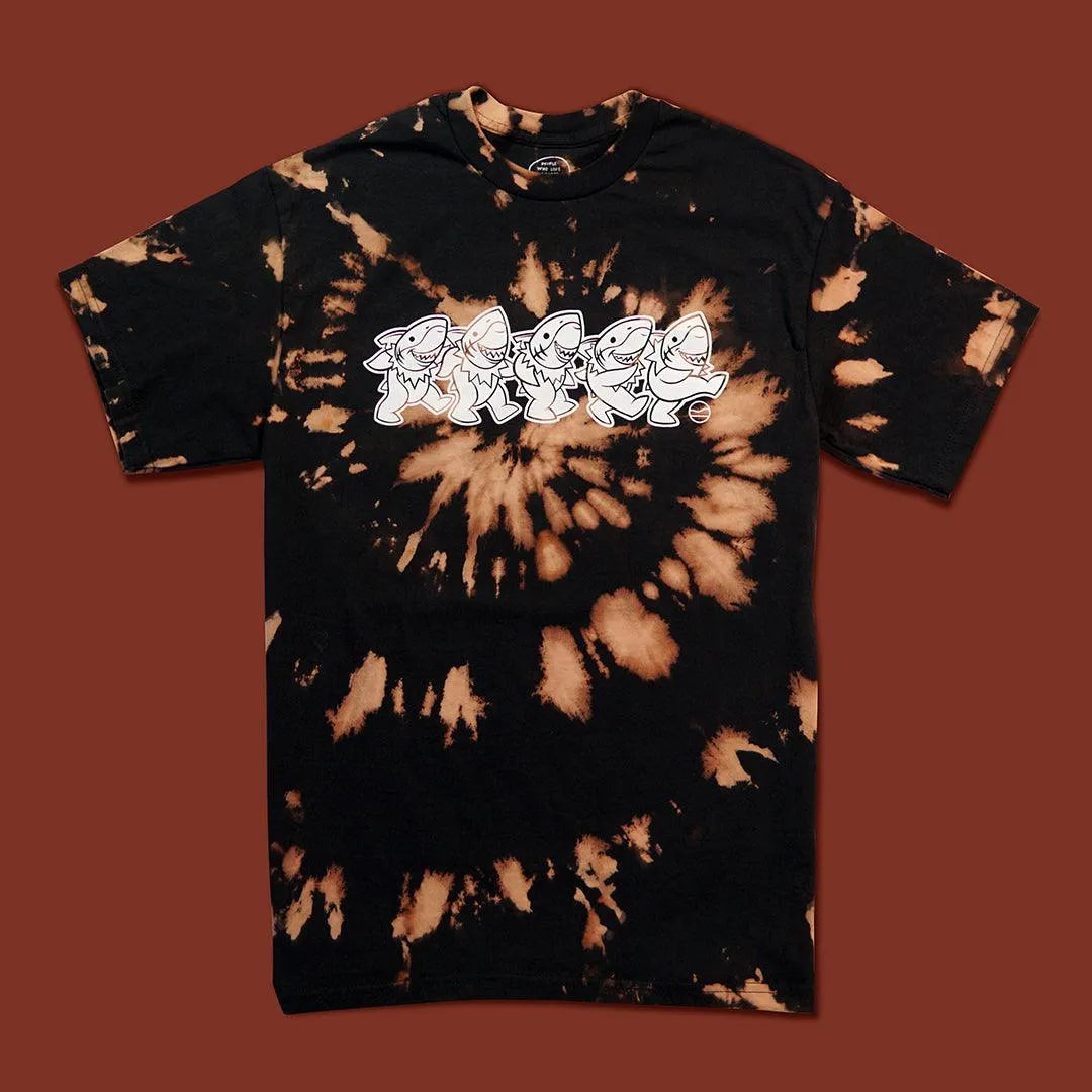 Dancing Sharks Tee 3.0 - Cape Clasp