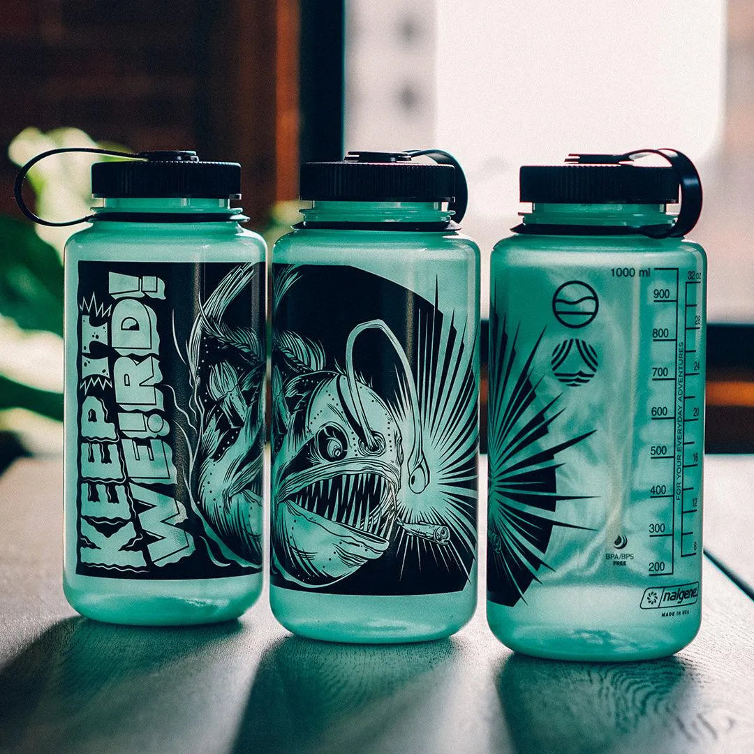 Keep It Weird x Nalgene Water Bottle - Cape Clasp