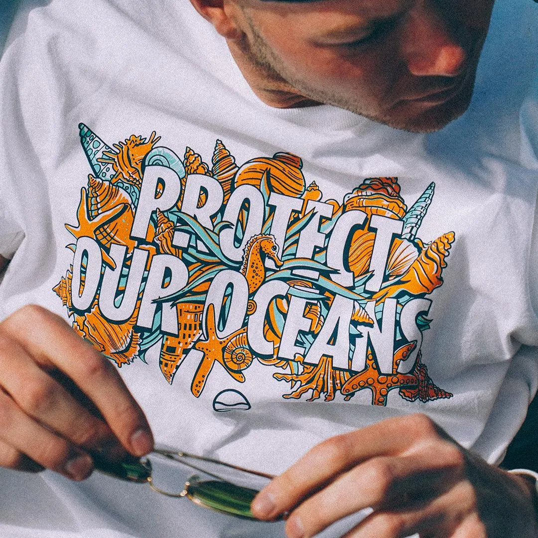 Protect Our Oceans Tee - Cape Clasp