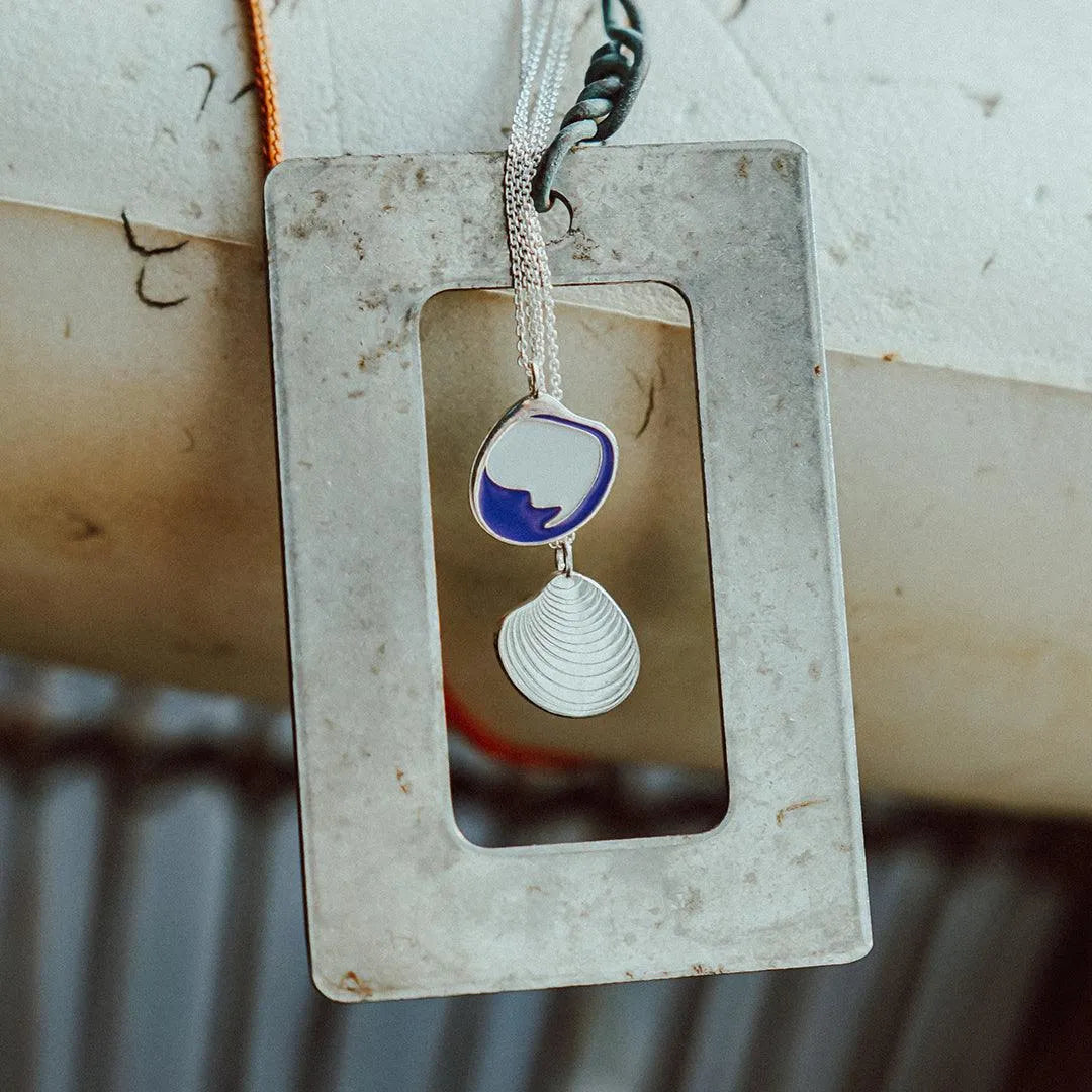 Quahog Shell Necklace - Cape Clasp