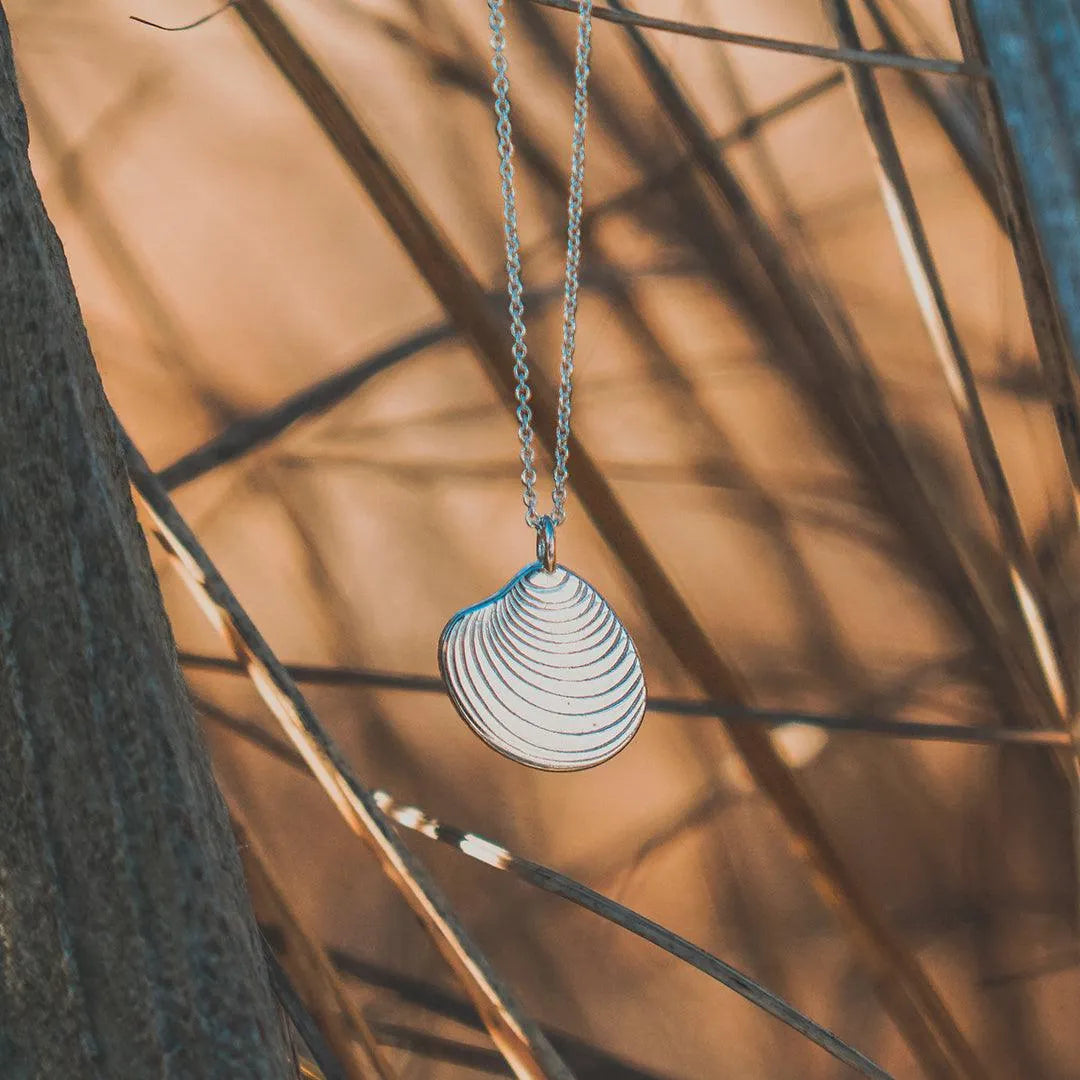 Quahog Shell Necklace - Cape Clasp