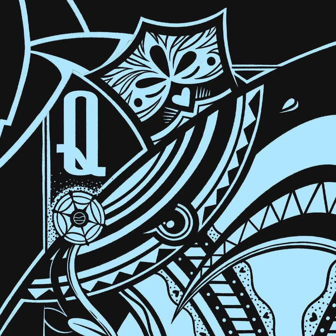 Queen of Sharks - Cape Clasp