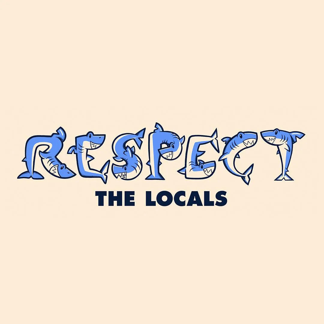 Respect the Locals Tee - Cape Clasp