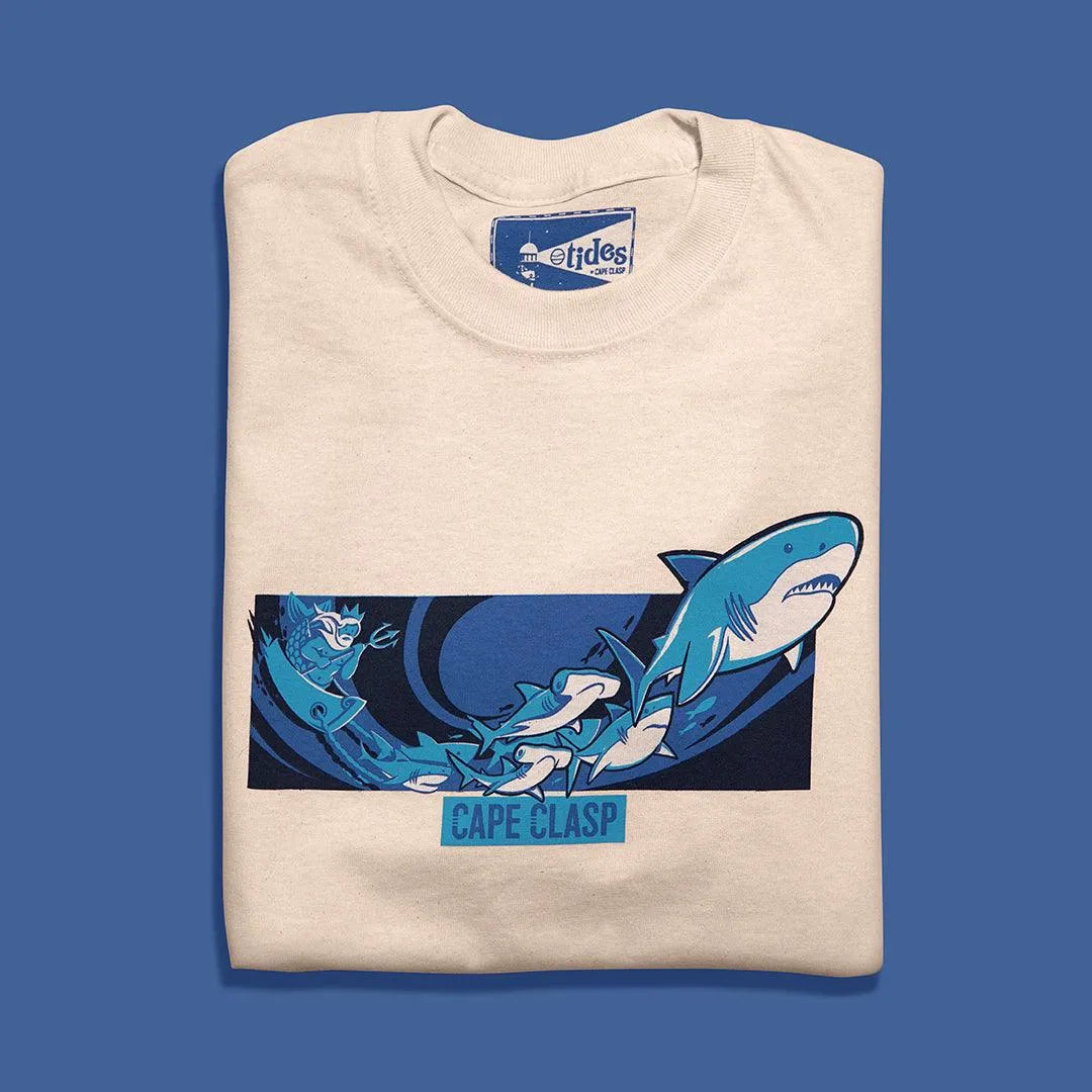 Santa Jaws Long Sleeve Tee - Cape Clasp