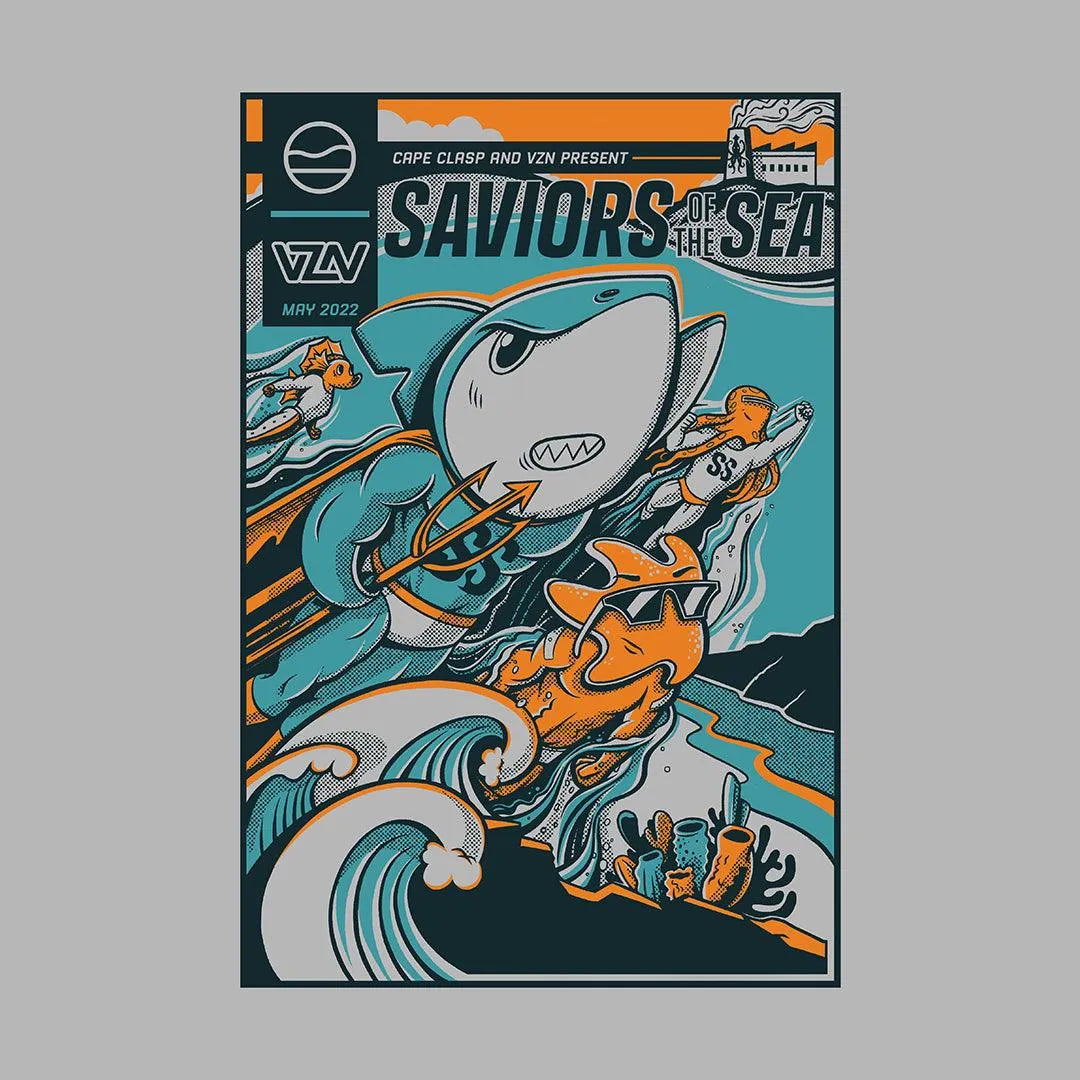 Saviors of the Sea Hoodie - Cape Clasp