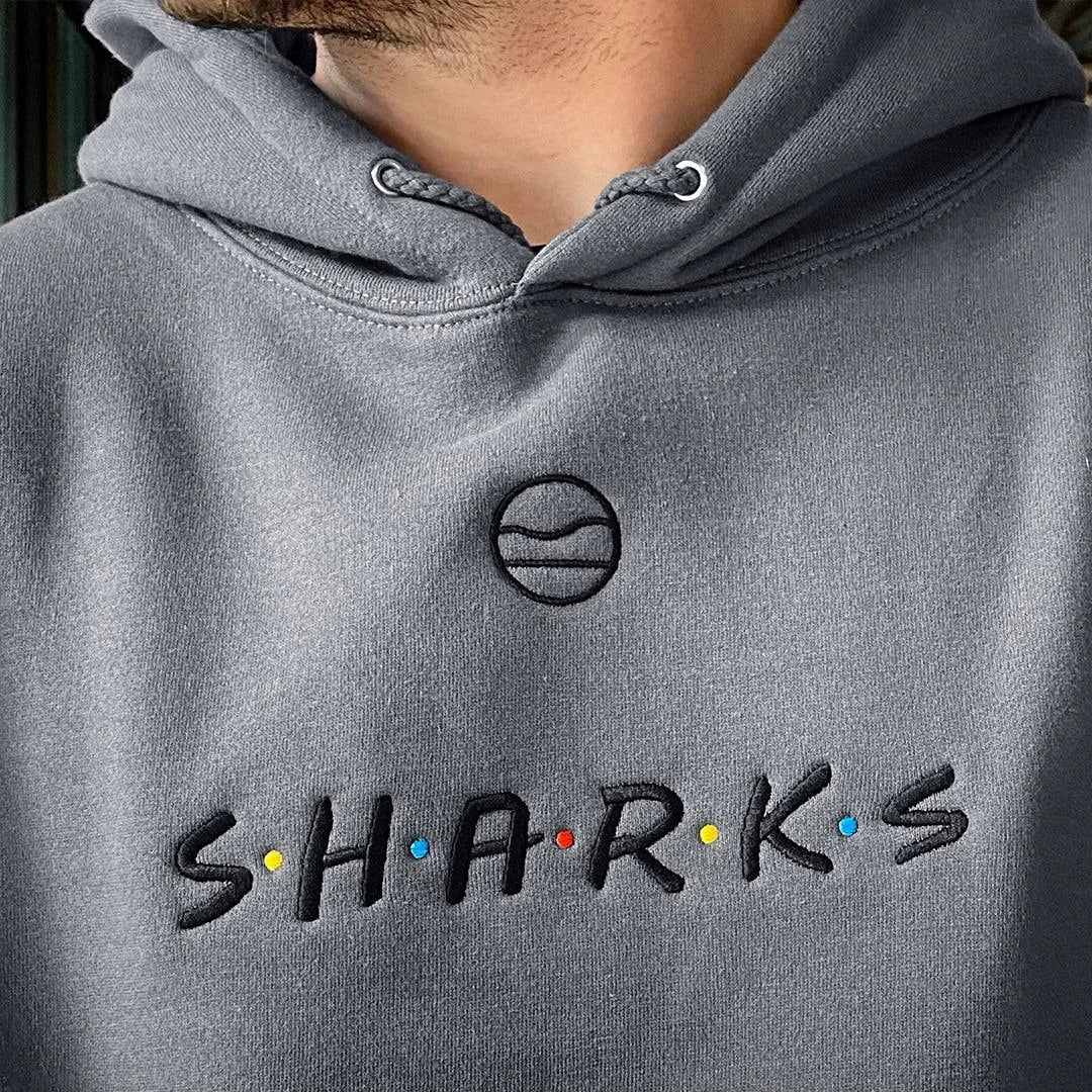 Sharks Are Friends 2.0 - Cape Clasp