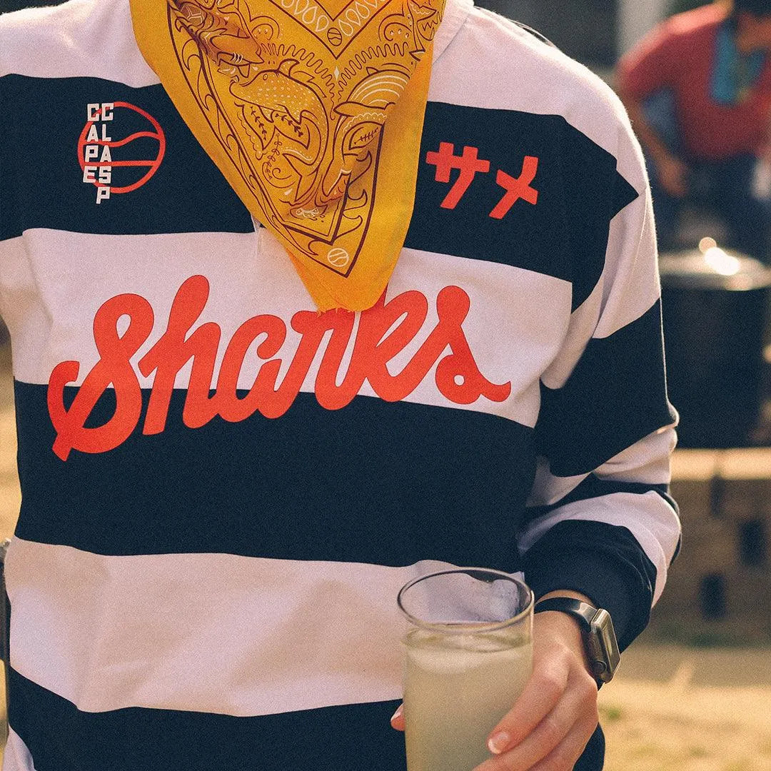 Team Sharks Rugby Shirt - Cape Clasp