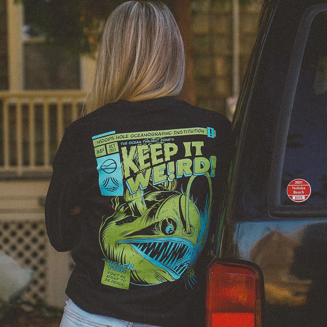 Tides X WHOI Angler Fish Long Sleeve - Cape Clasp